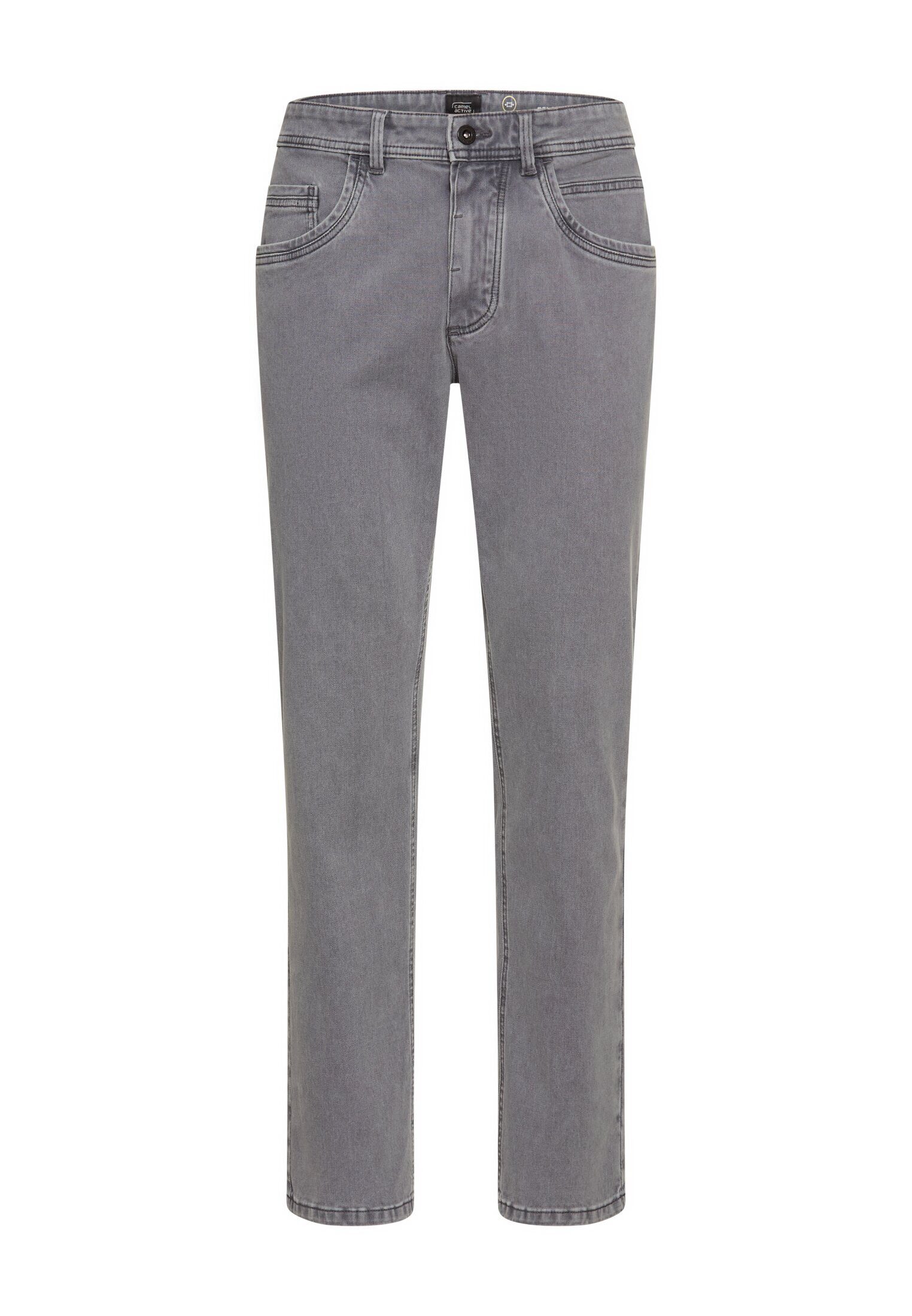 camel active 5-Pocket-Jeans Hose aus Baumwoll-Elasthan-Mix günstig online kaufen
