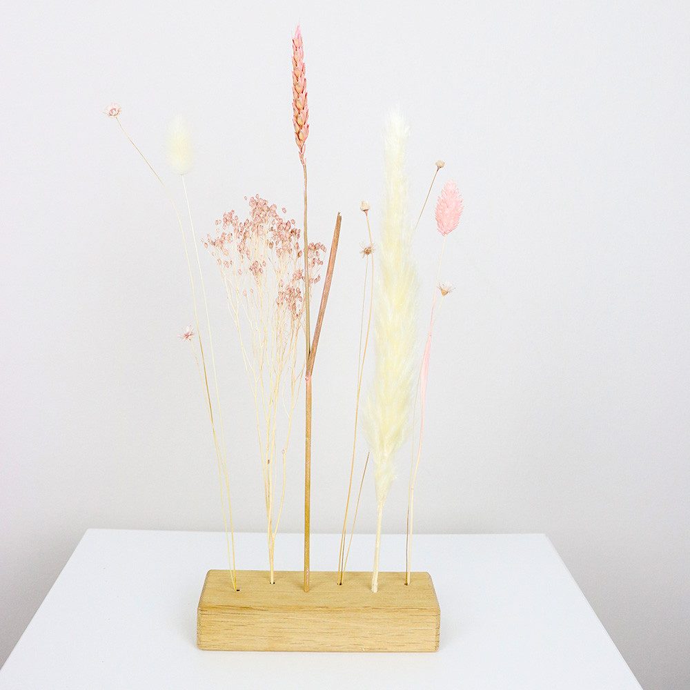 Trockenblume FlowerBar Zuckerwatte, Trockenblumen & edle Eiche