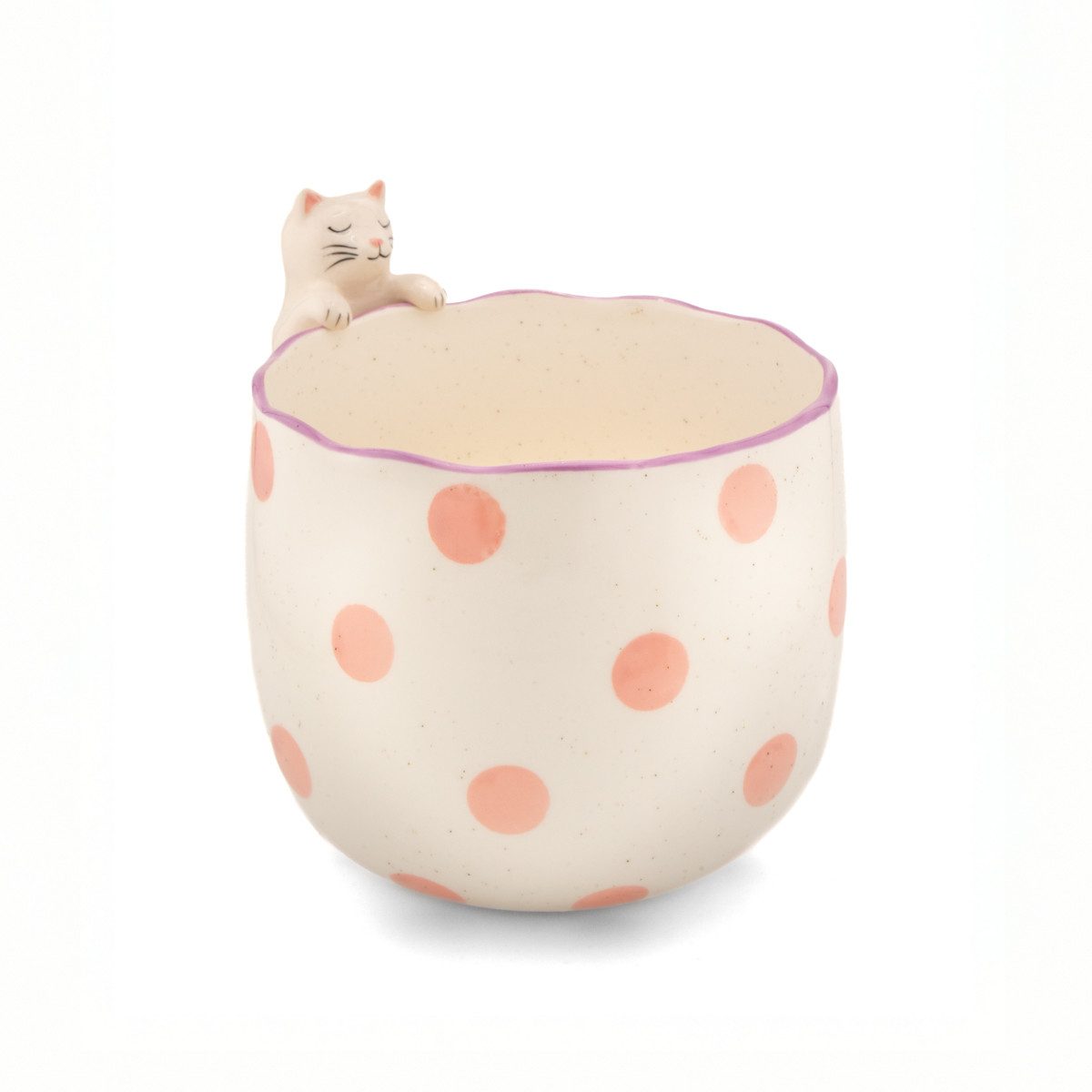 Sass & Belle Blumentopf Peeking Planter (Porzellan, 1 St., Hummer, Dackel, Katze), ca. 14 x 15 x 13 cm