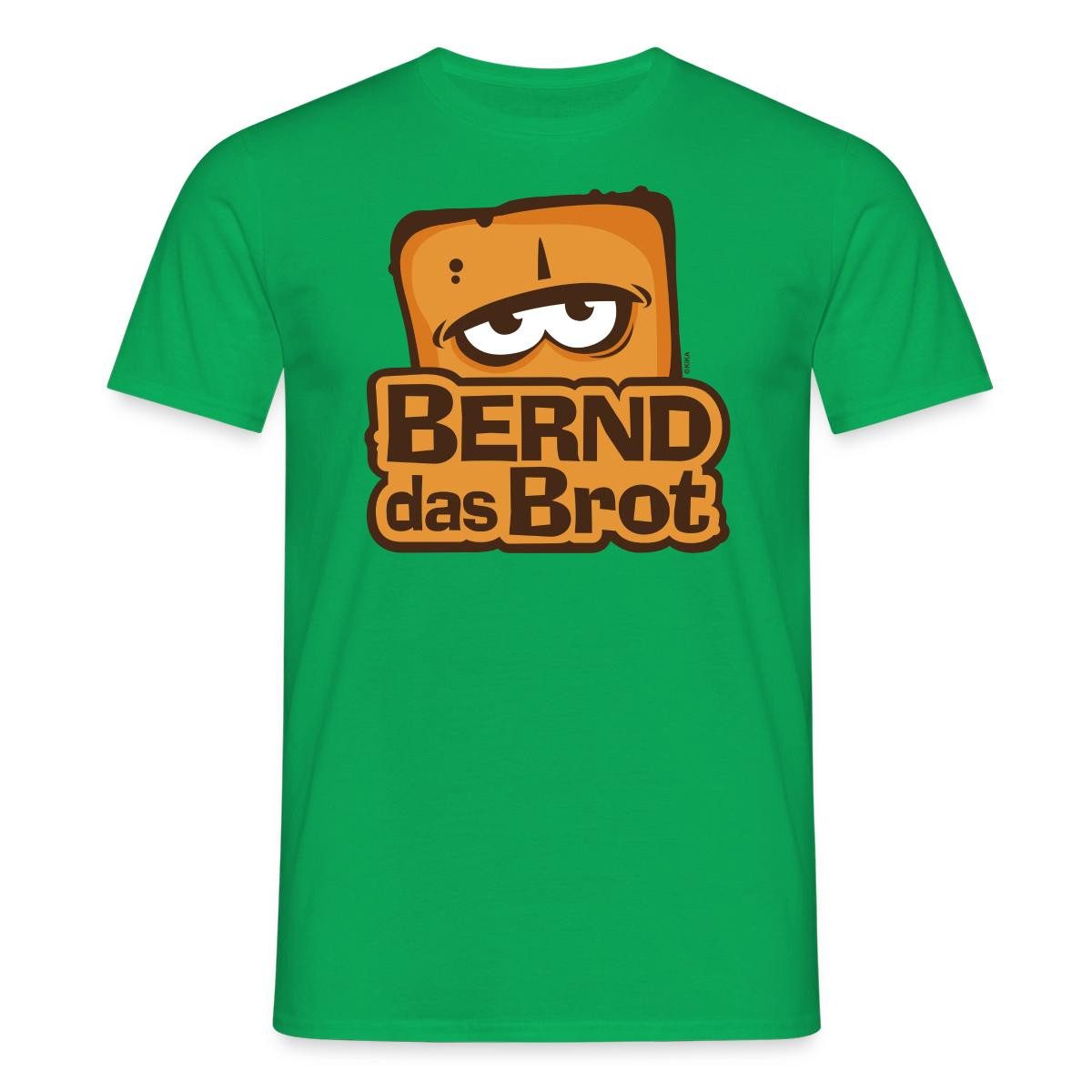 T-Shirt Bernd Das Brot Logo Männer T-Shirt
