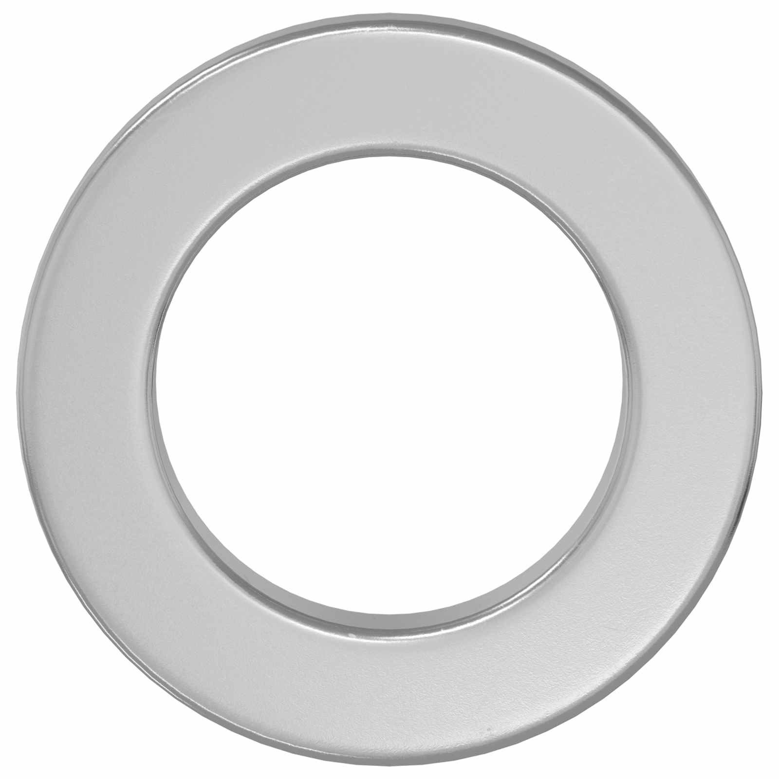 vidaXL Unterlegscheibe, Unterlegscheiben 2 pcs Silber 10 x 10 x 1,2 mm Stahl