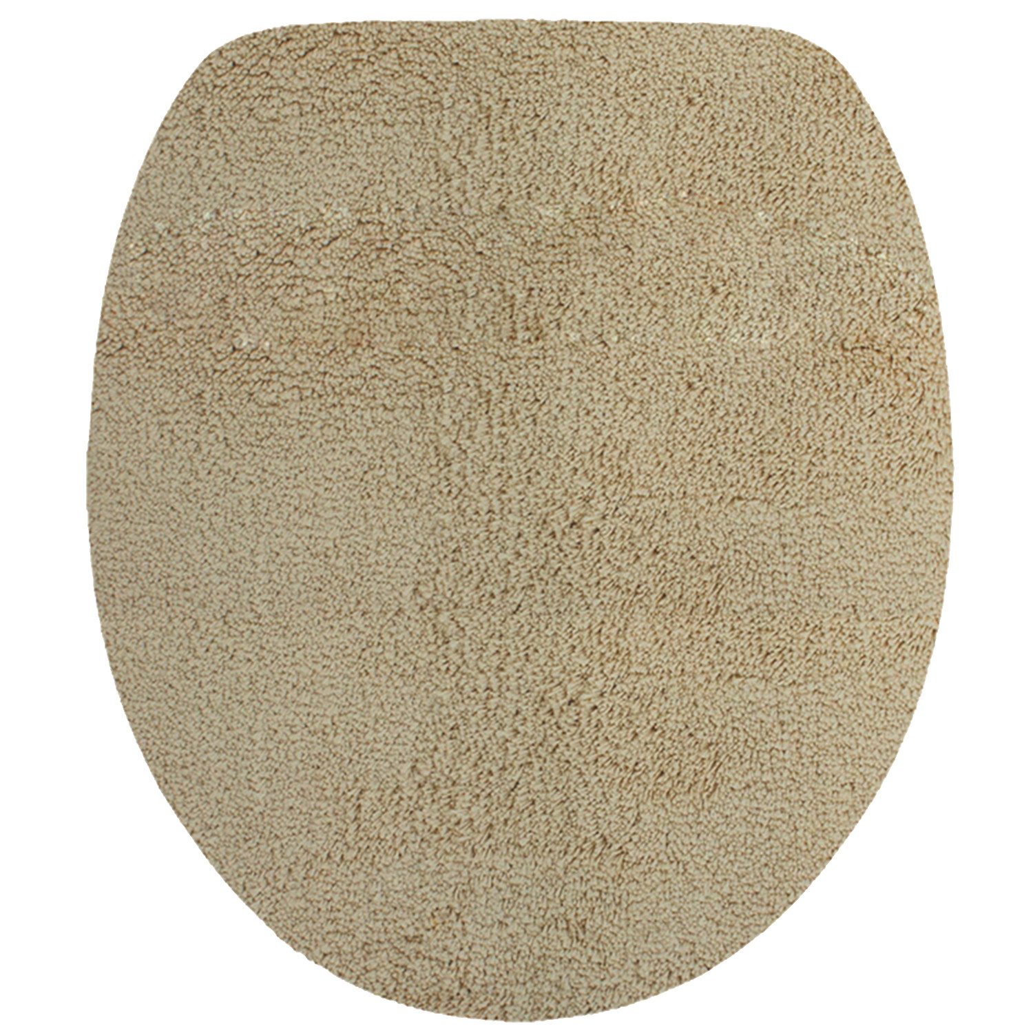 NYVI Badematte WC Deckelbezug mit Gummizug NYVISpa Lasalle Toilettendeckelbezug, Höhe 20 mm, Polyester, Rutschfest, Saugstark, Schnell Trocknend, Fußbodenheizung geeignet