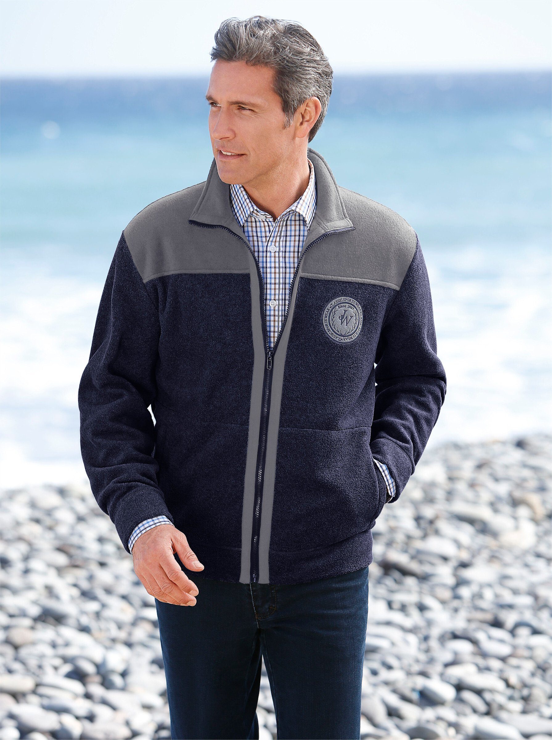 Witt Fleecejacke Freizeitjacke Langarm