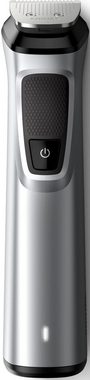 Philips Haar- und Bartschneider MG9710/90 Multigroom Series 9000 & OneBlade Face+Body, 12-in-1-Premium-Trimmset