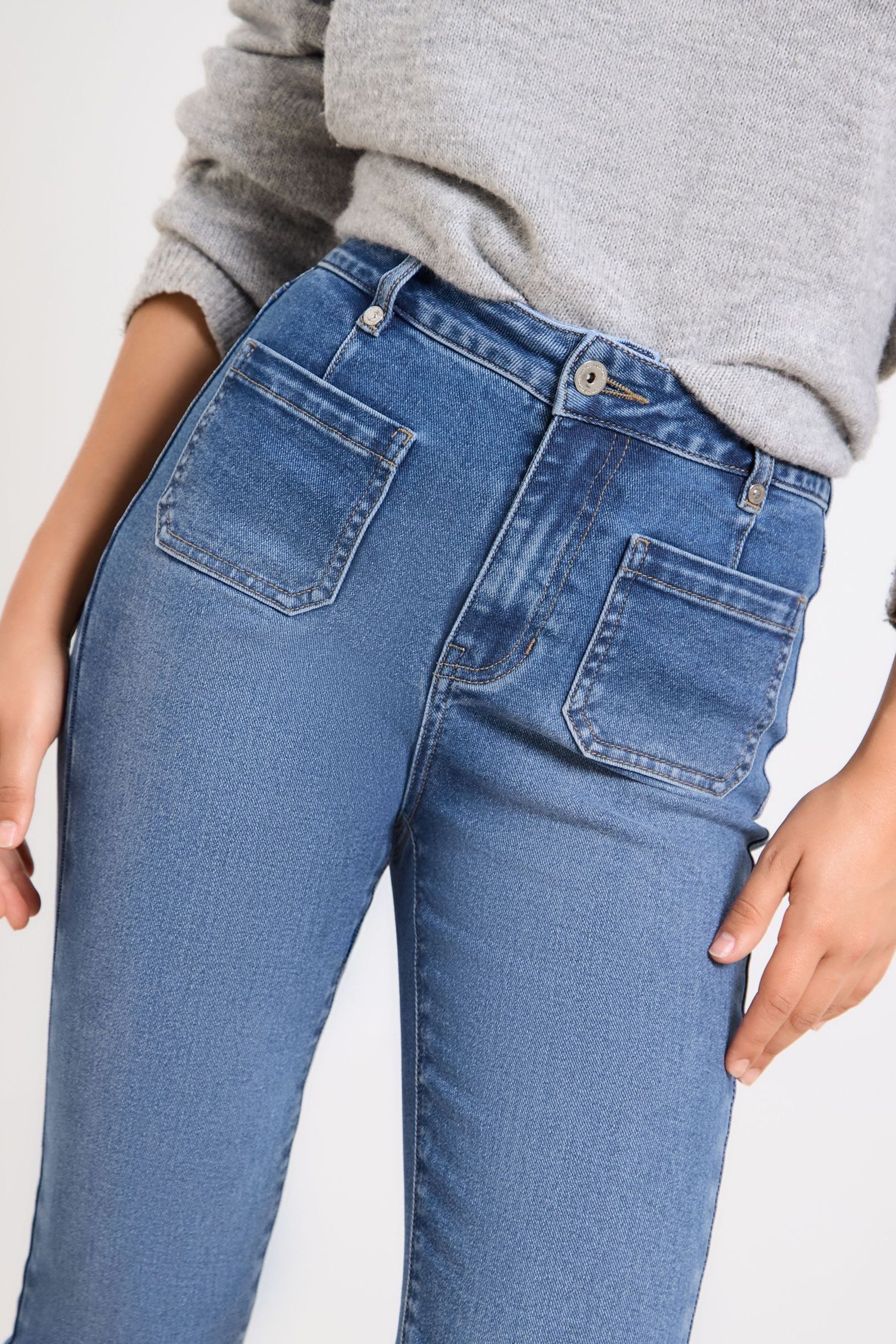LIPSY Schlagjeans Lipsy Kick Schlagjeans (1-tlg)