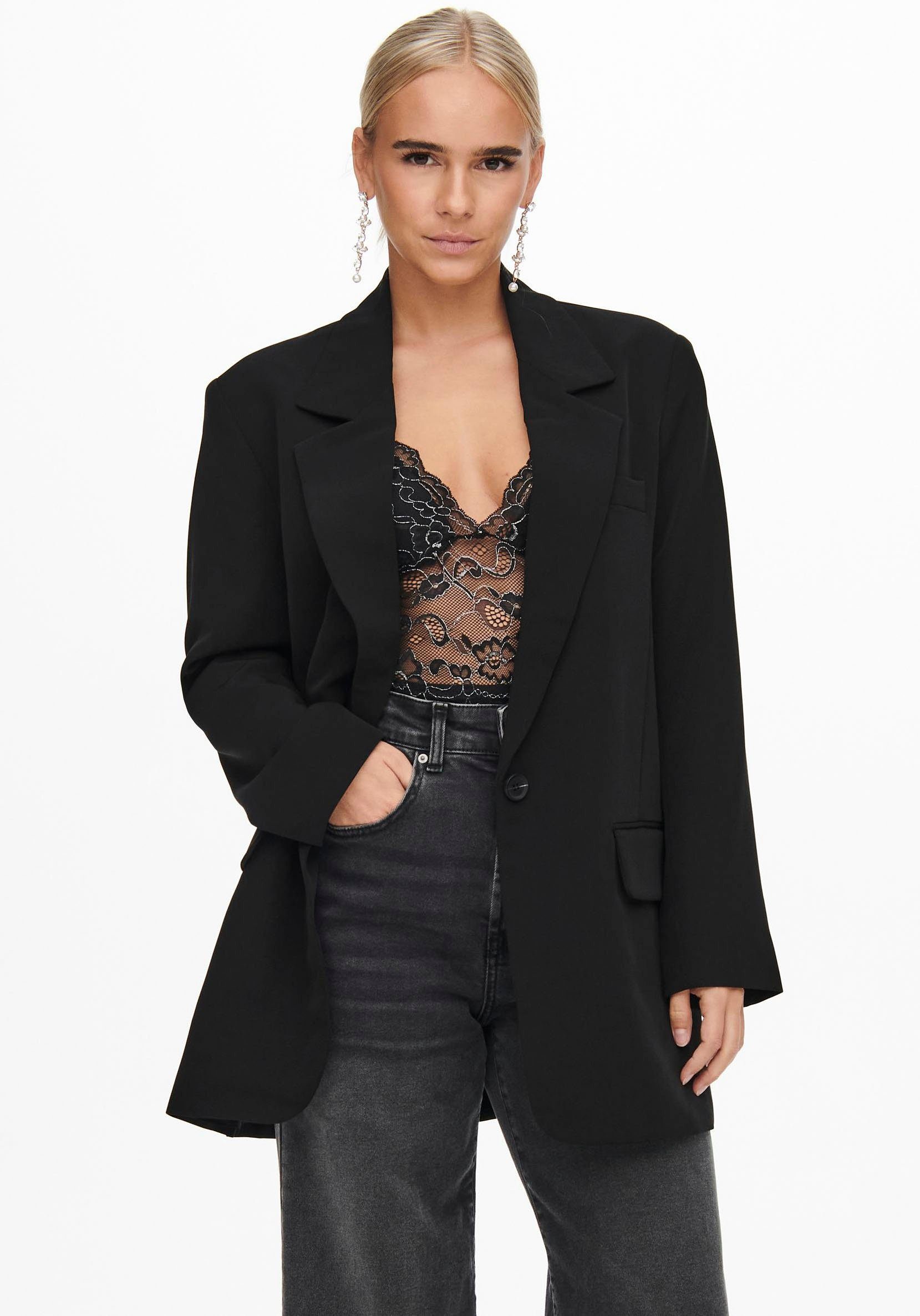 ONLY Longblazer ONLLana-Berry (1-tlg) Plain/ohne Details