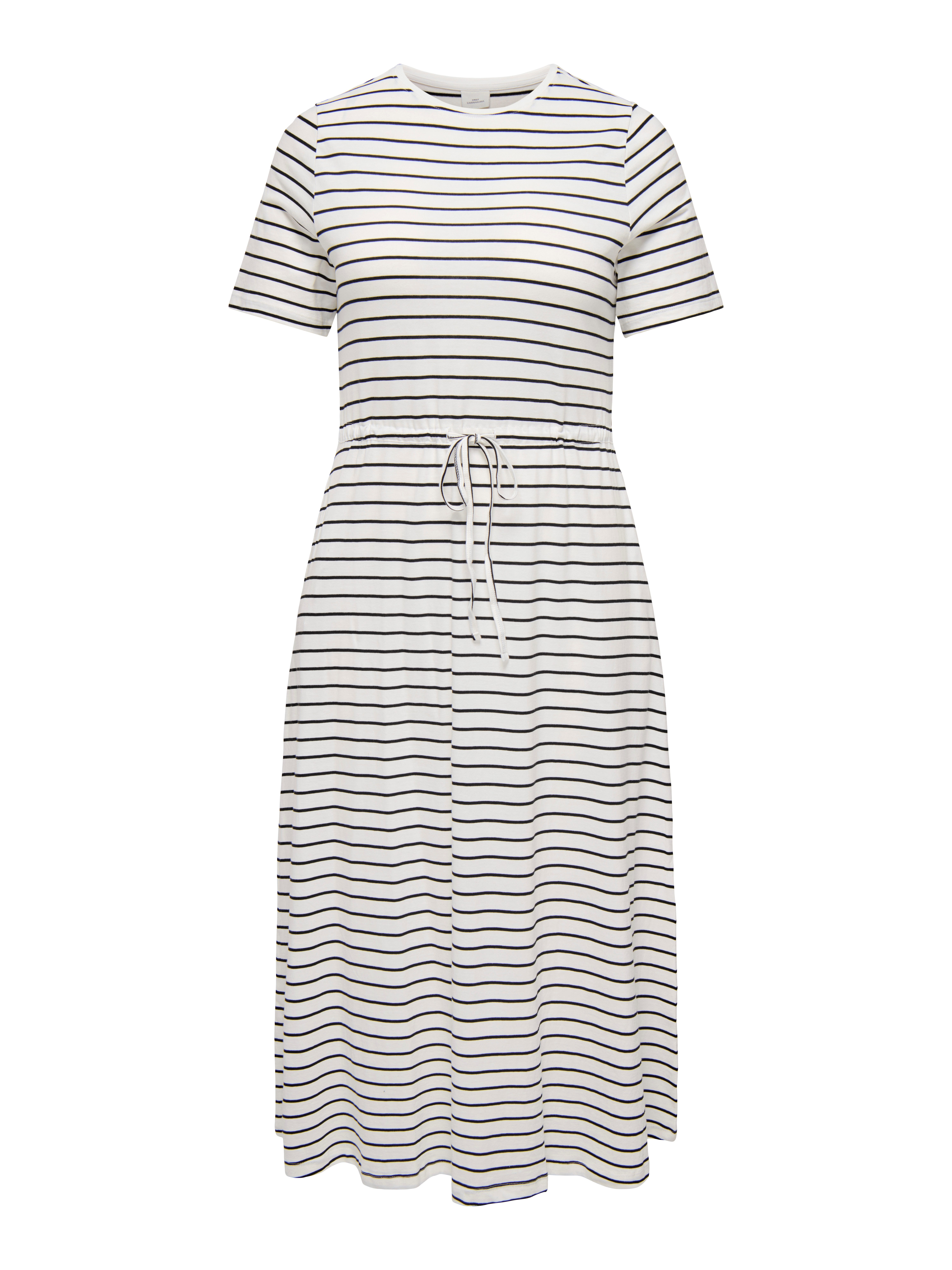 ONLY CARMAKOMA Jerseykleid CARBLOOM LIFE S/S MAXI DRESS JRS