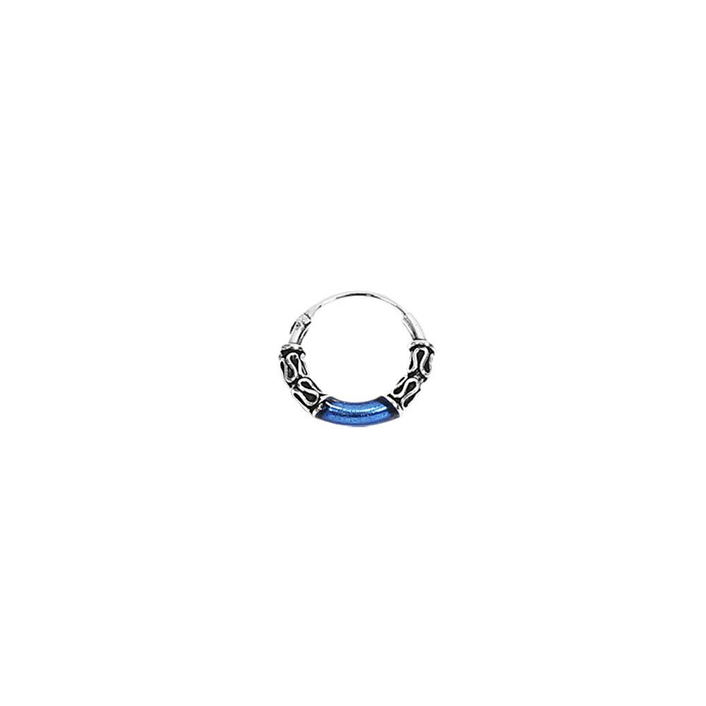 Paar Creolen Paar 925 Sterling Silber Celtic Bali Creolen Vier
