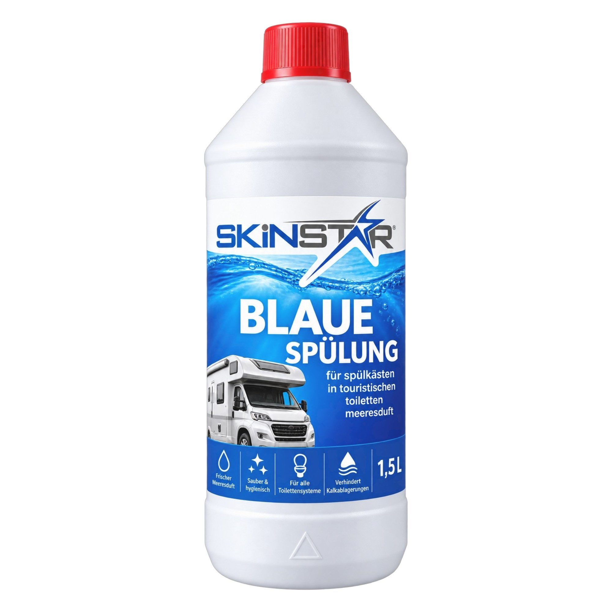SkinStar Campingtoilette Chemietoiletten Sanitärflüssigkeit Spülwasserzusatz Zusatz Camping WC