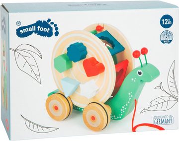 Small Foot Nachziehspielzeug Nachzieh-Stecktier Schnecke