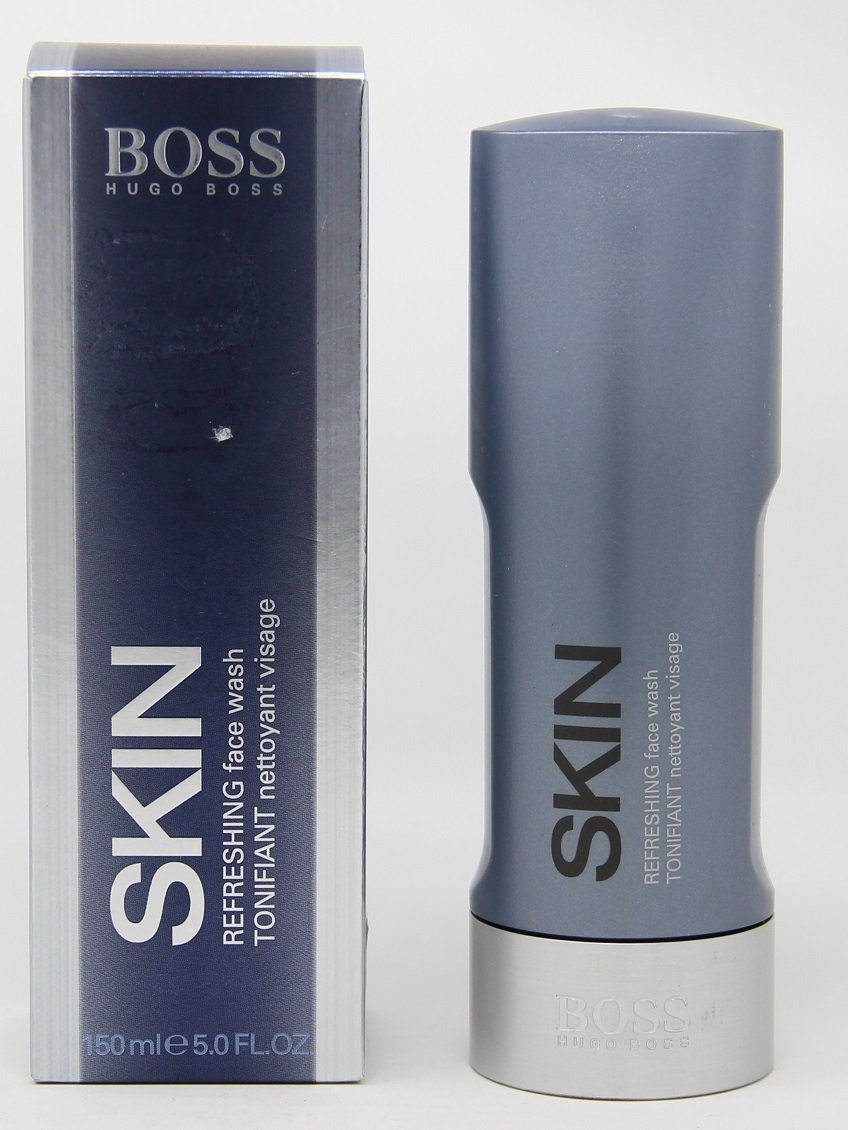 BOSS Face Wash Hugo Boss Gesichts-Reinigungsfluid Skin Gesichtsreinigung 150ml Refreshing