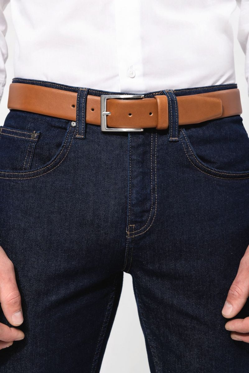 Kariban Hüftgürtel Ledergürtel für Herren