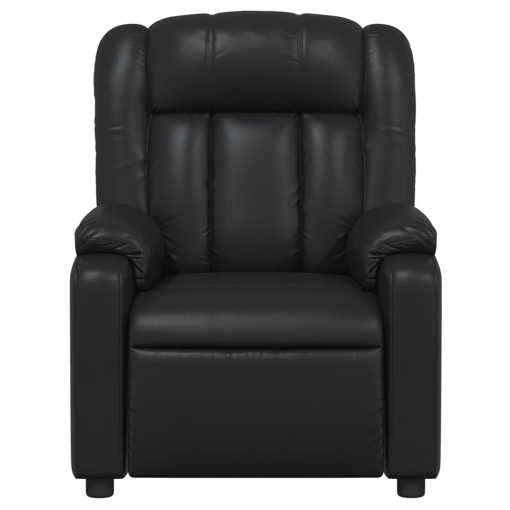 vidaXL Sessel Relaxsessel Schwarz Kunstleder (1-St) günstig online kaufen