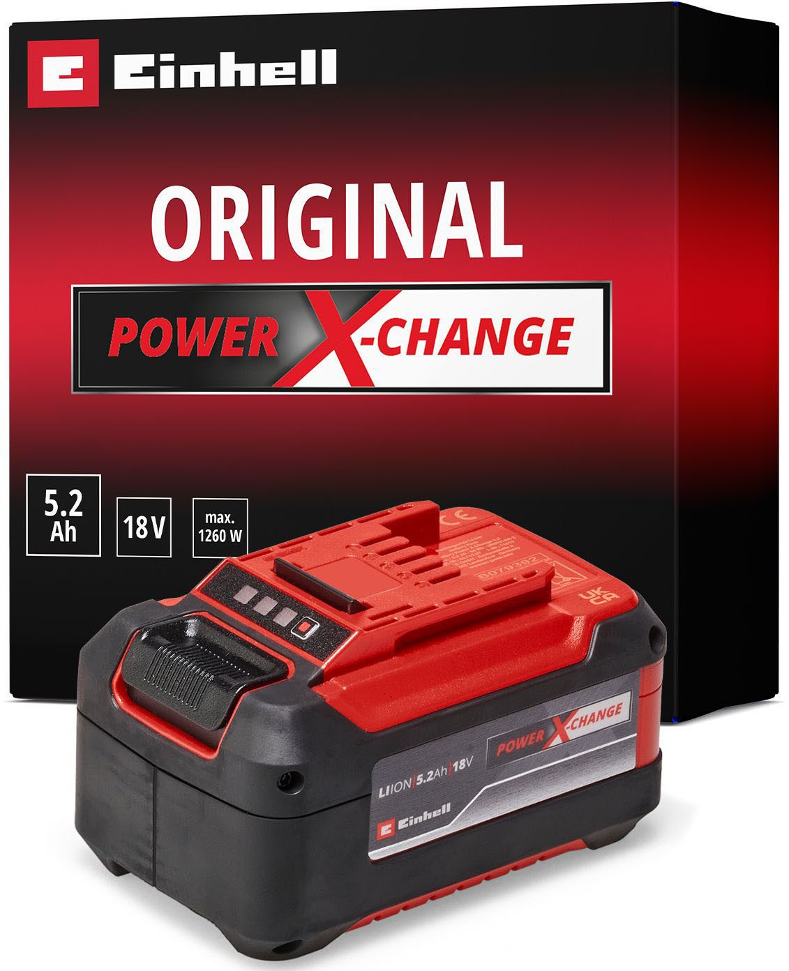 Einhell »Power X-Change Plus« Akku, 18 V, 5,2 Ah