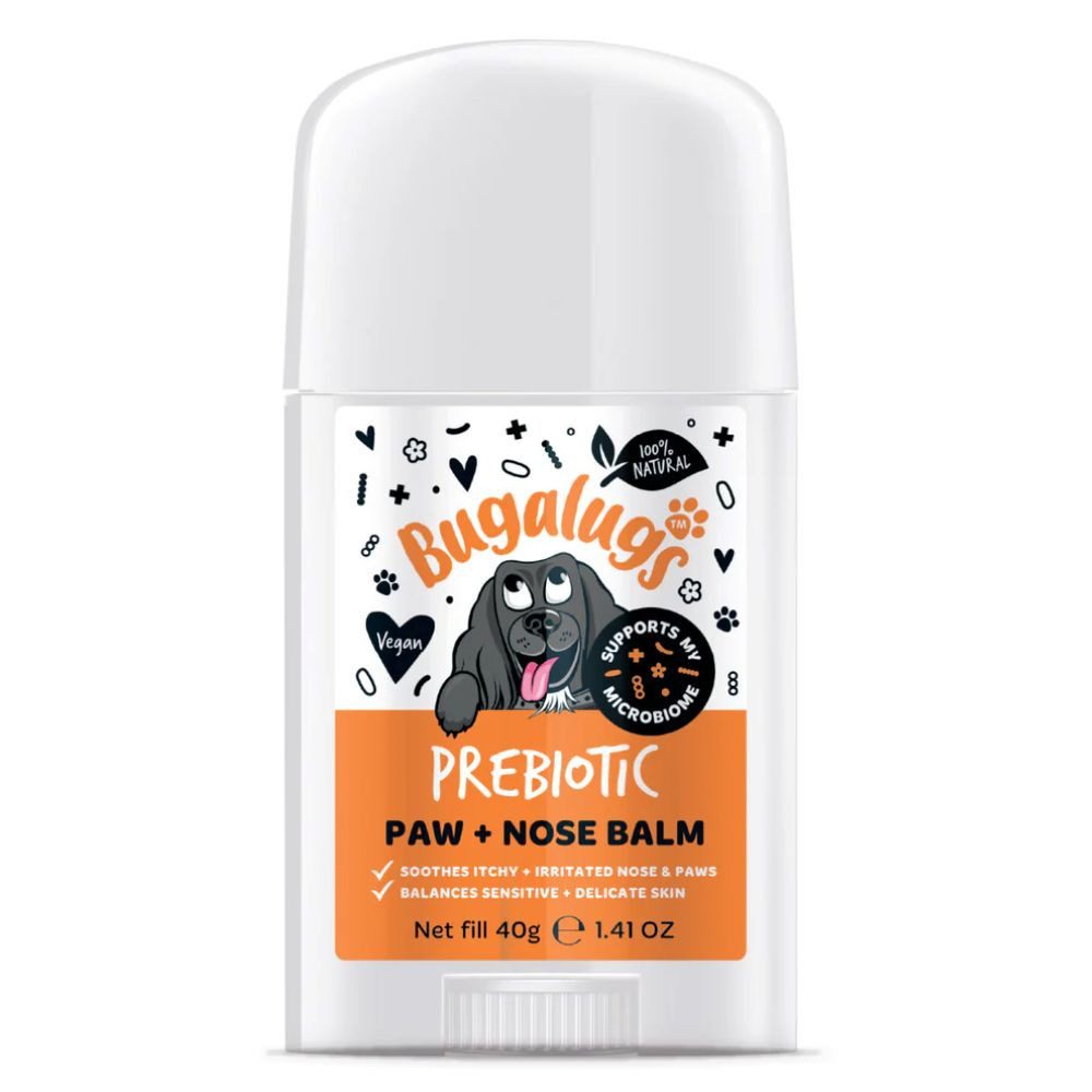Bugalugs Tierzahnbürste Bugalugs Pfoten- & Nasenbalsam für Hunde 200 ml – Pflegender Schutzbal, Aloe
