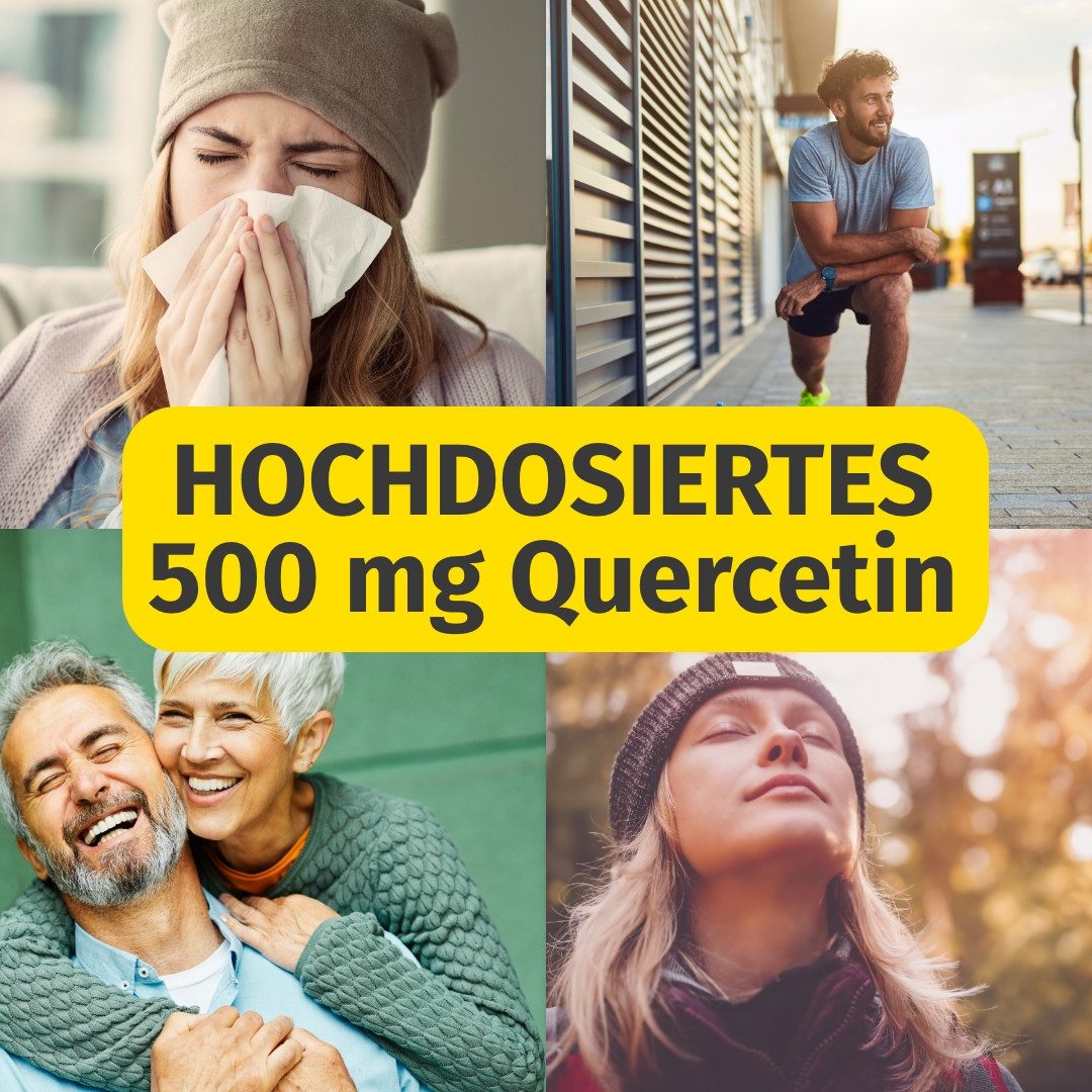 Green Naturals Quercetin 500 mg hochdosiert KAP, 116.0 g