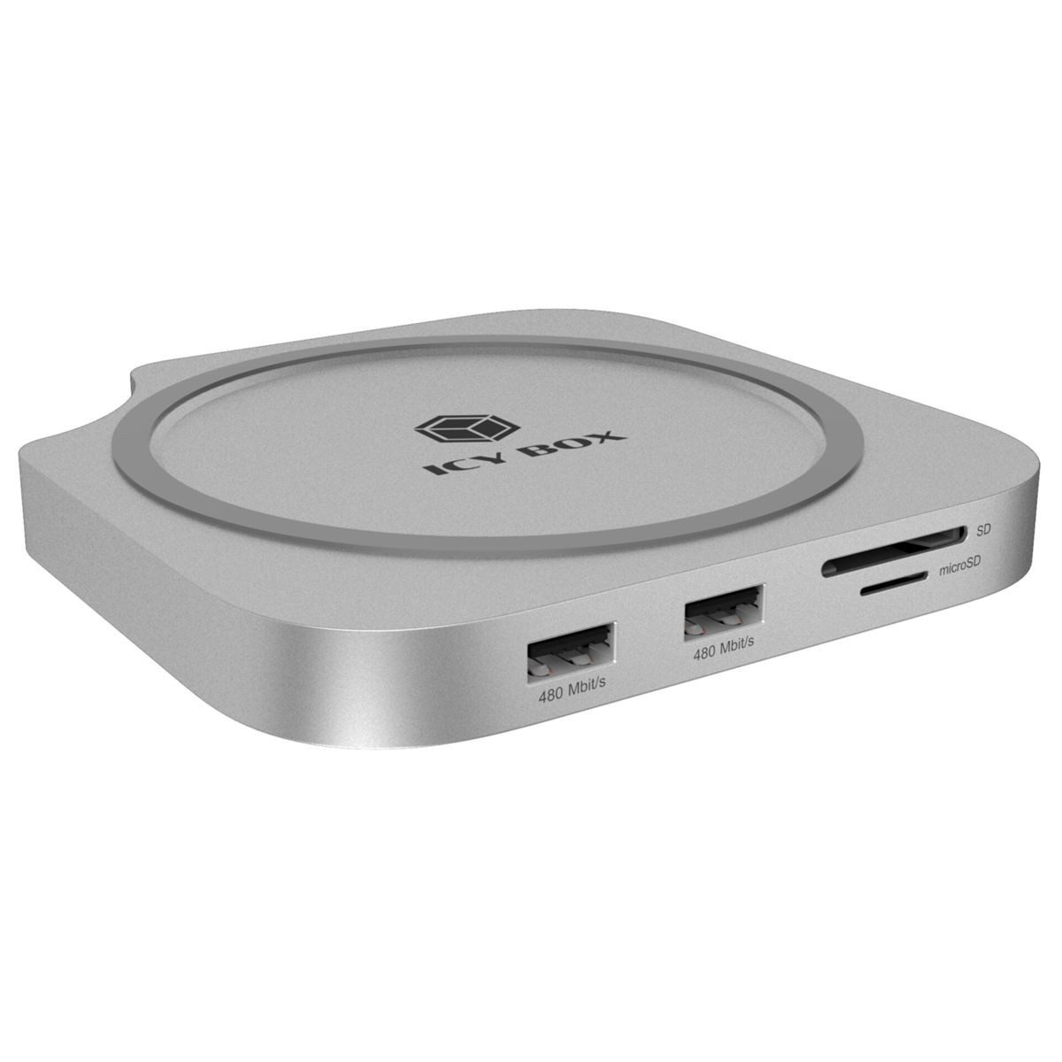 ICY BOX Festplatten-Gehäuse IB-DK100 DockingStation für Mac mini M4
