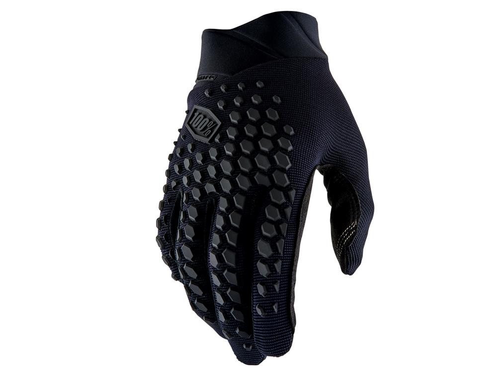 100% Fahrradhandschuhe 100% Geomatic Gloves XL Black/Charcoal - vielseitiger MTB-Handschuh mi