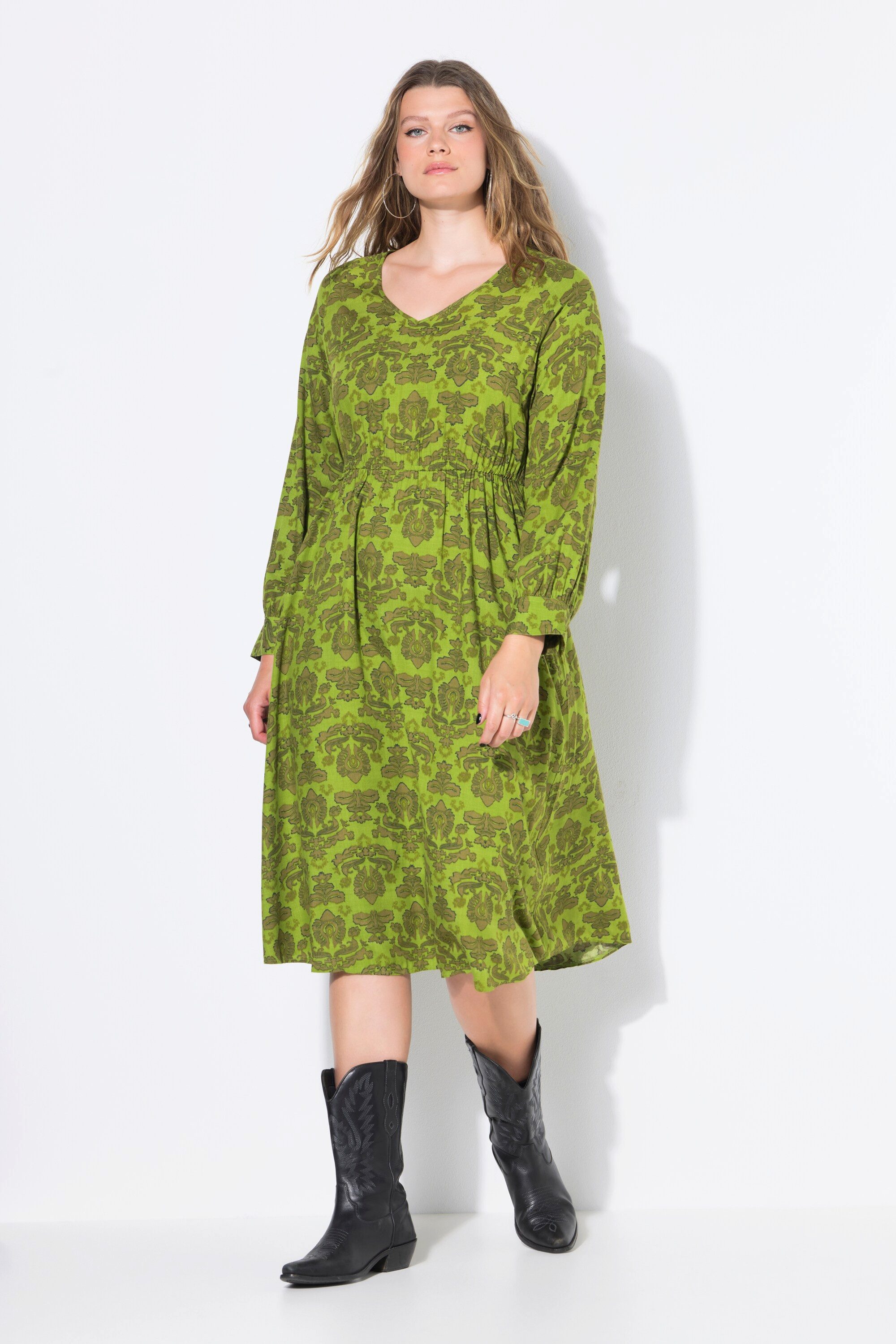 Studio Untold Midikleid Midikleid Paisley Elastikband