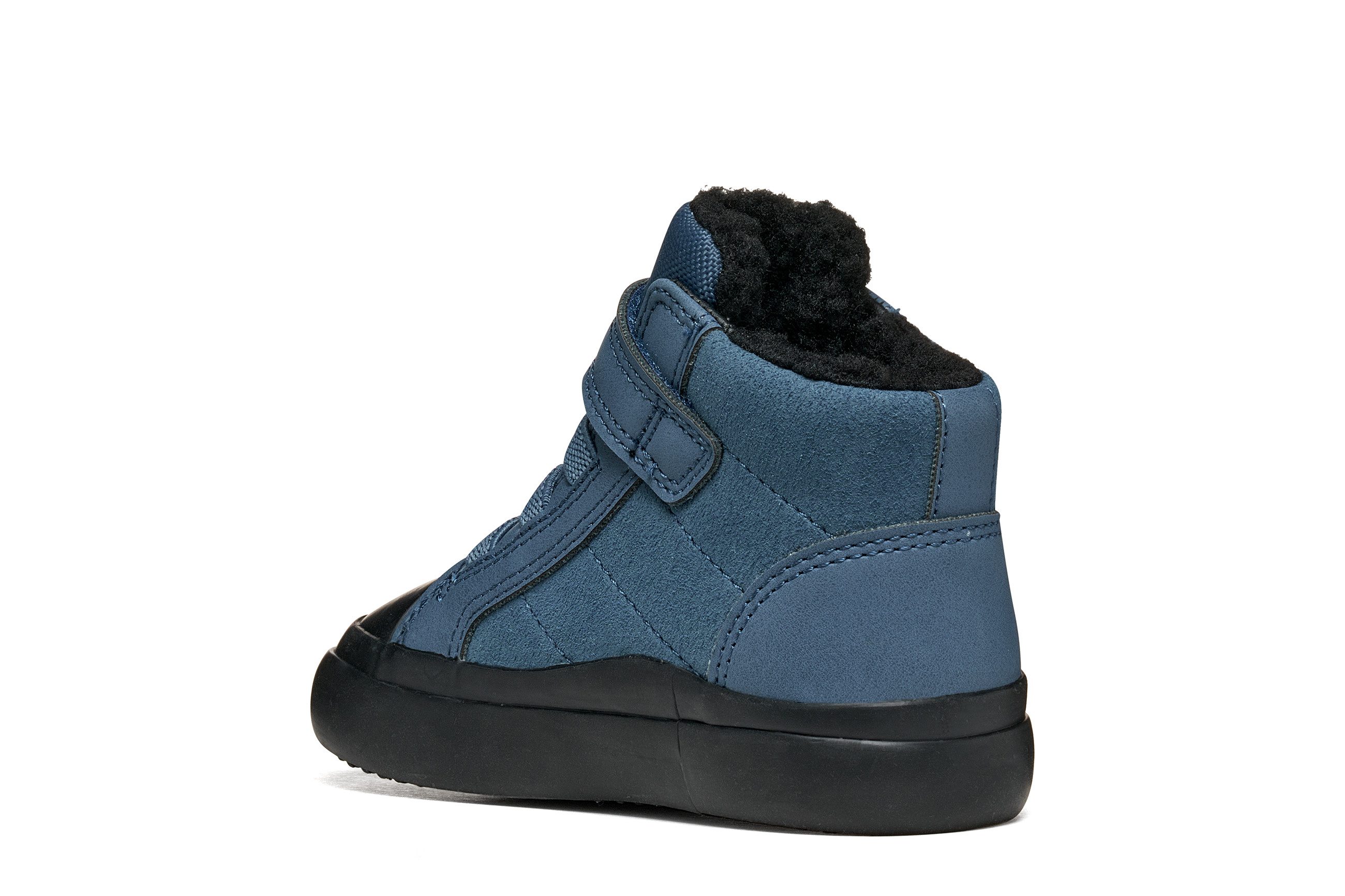 Geox B GISLI BOY Lauflernschuh Lauflernboots, Klettboots mit Gummikappe – Bild 2 von 5