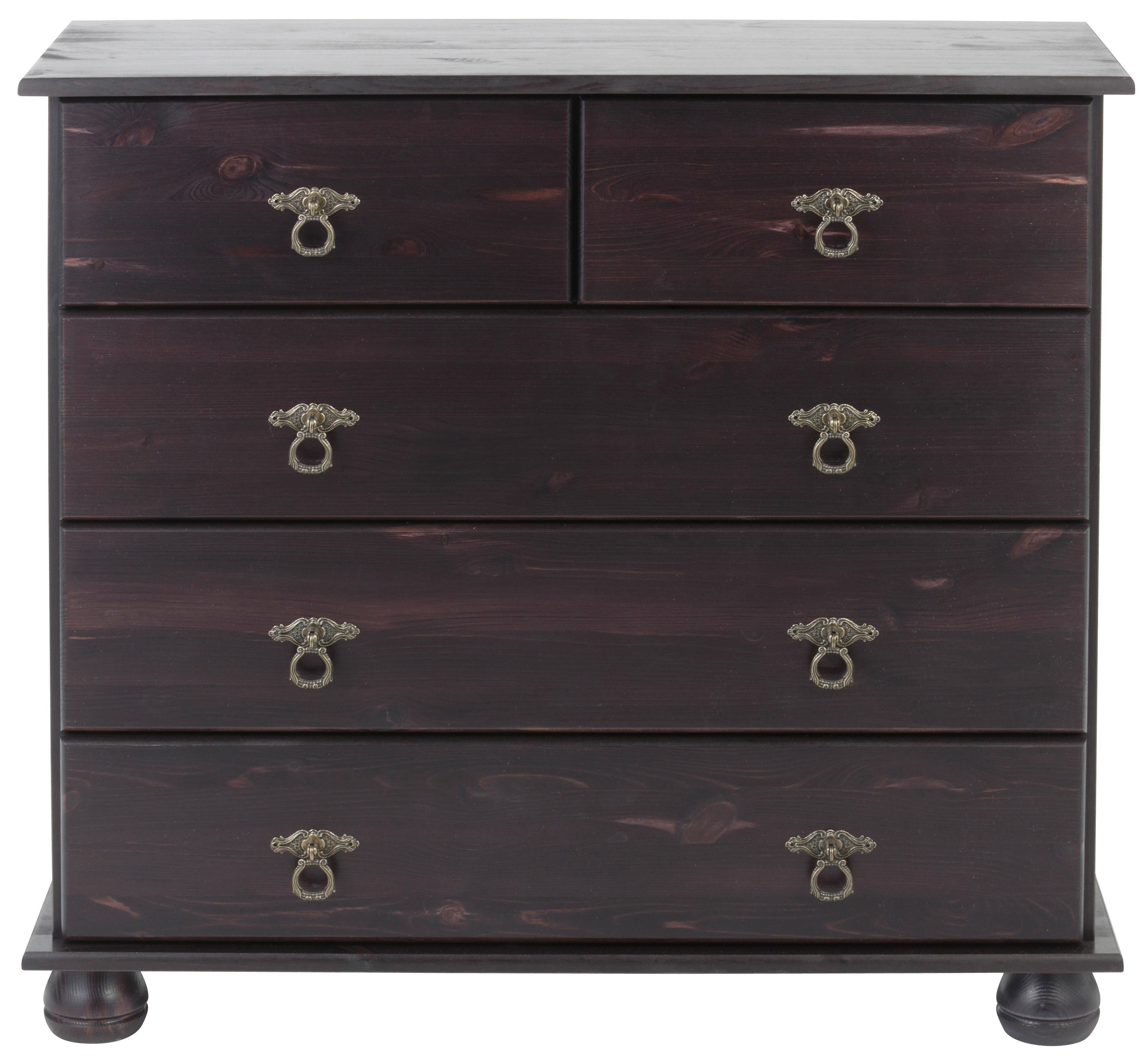 OTTO home Kommode Finca, aus massivem Kiefernholz, mit Schubladen für Stauraummöglichkeiten