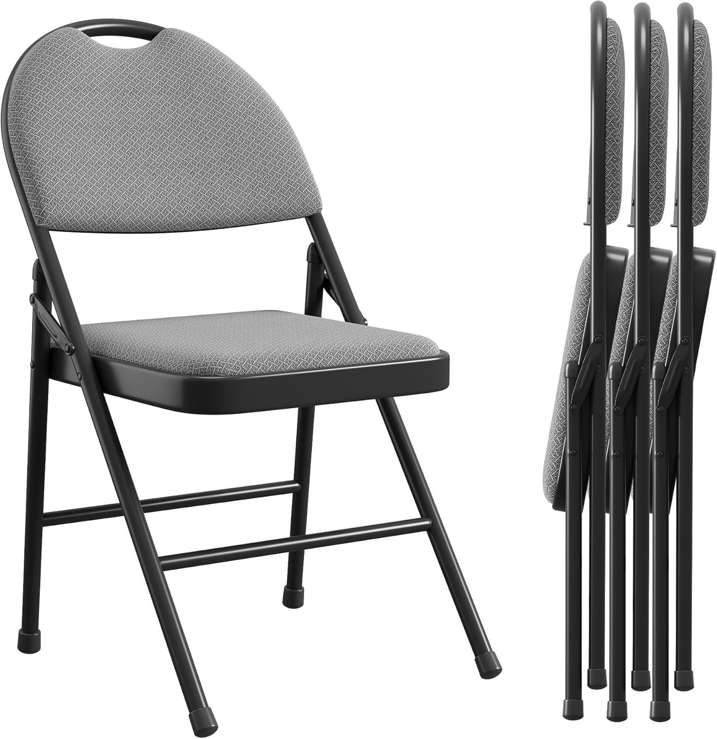 GarveeMore Klappstuhl Gästestuhl Klappstuhl Campingstuhl 2/4/6er Set Garten günstig online kaufen