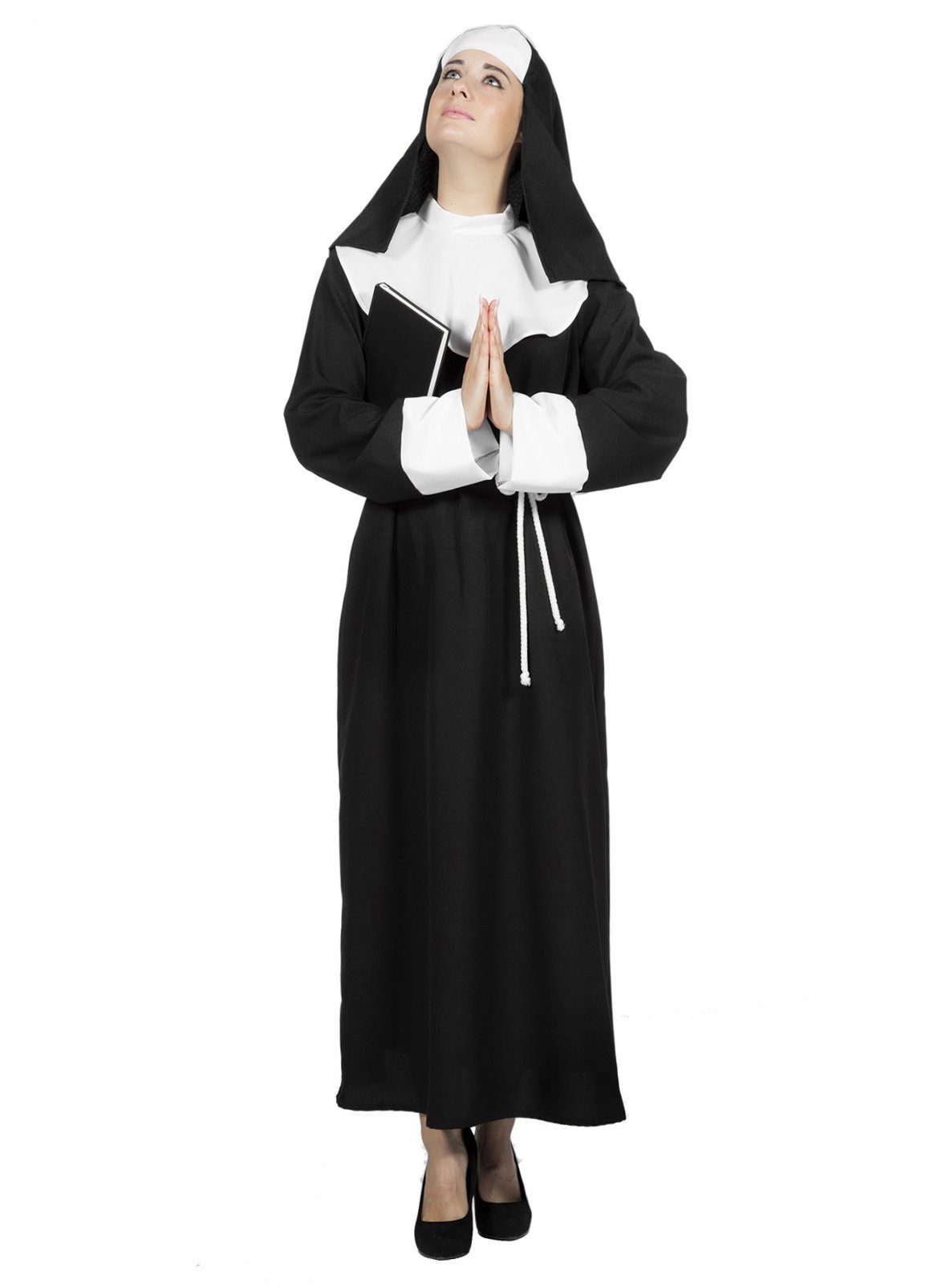 Metamorph Kostüm Nonne Kostüm, Keusches Kostüm für die Klosterfrau