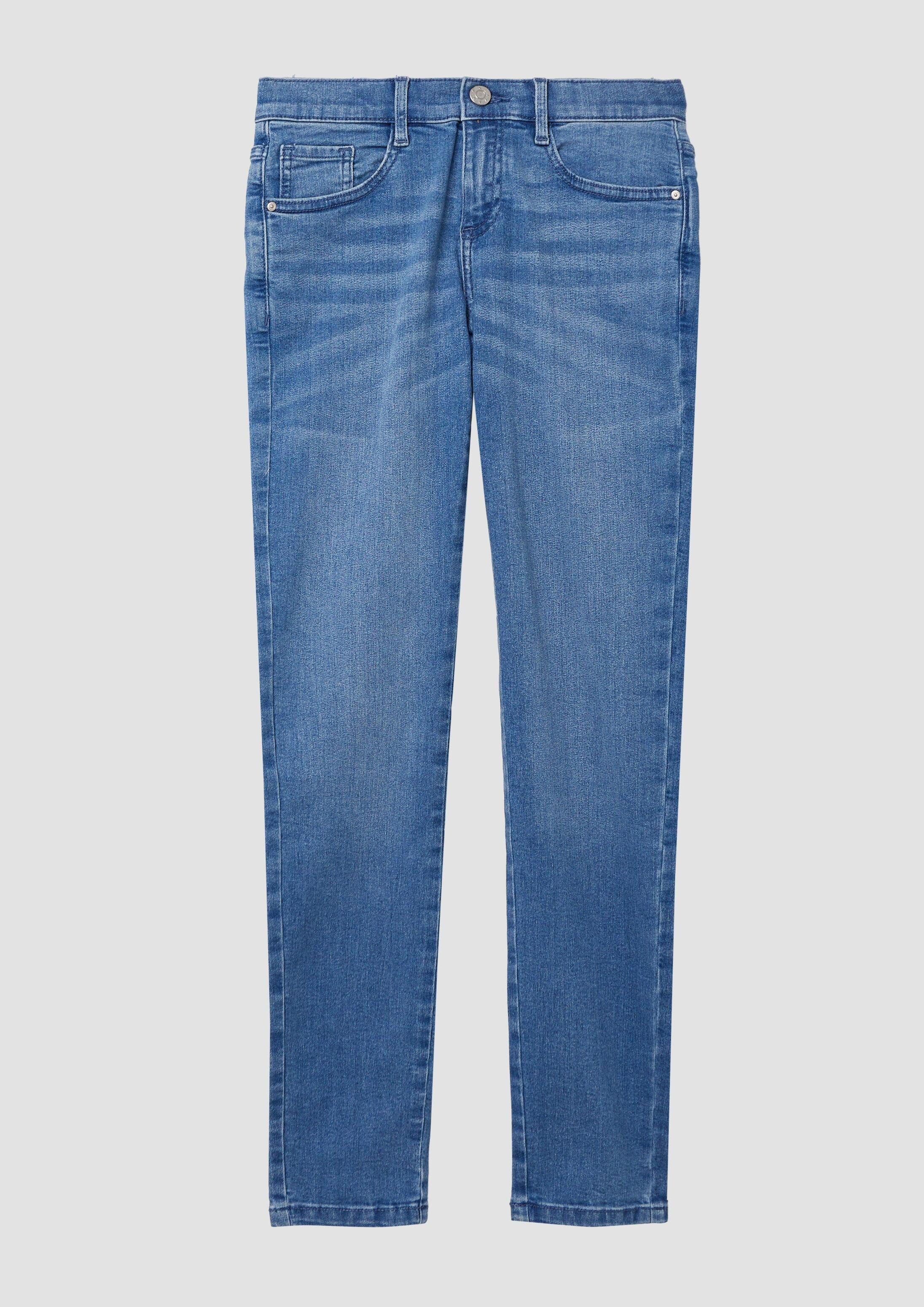 s.Oliver Slim-fit-Jeans Jeans-Hose SURI Jeans Suri / Regular Fit / Mid Rise / Slim Leg