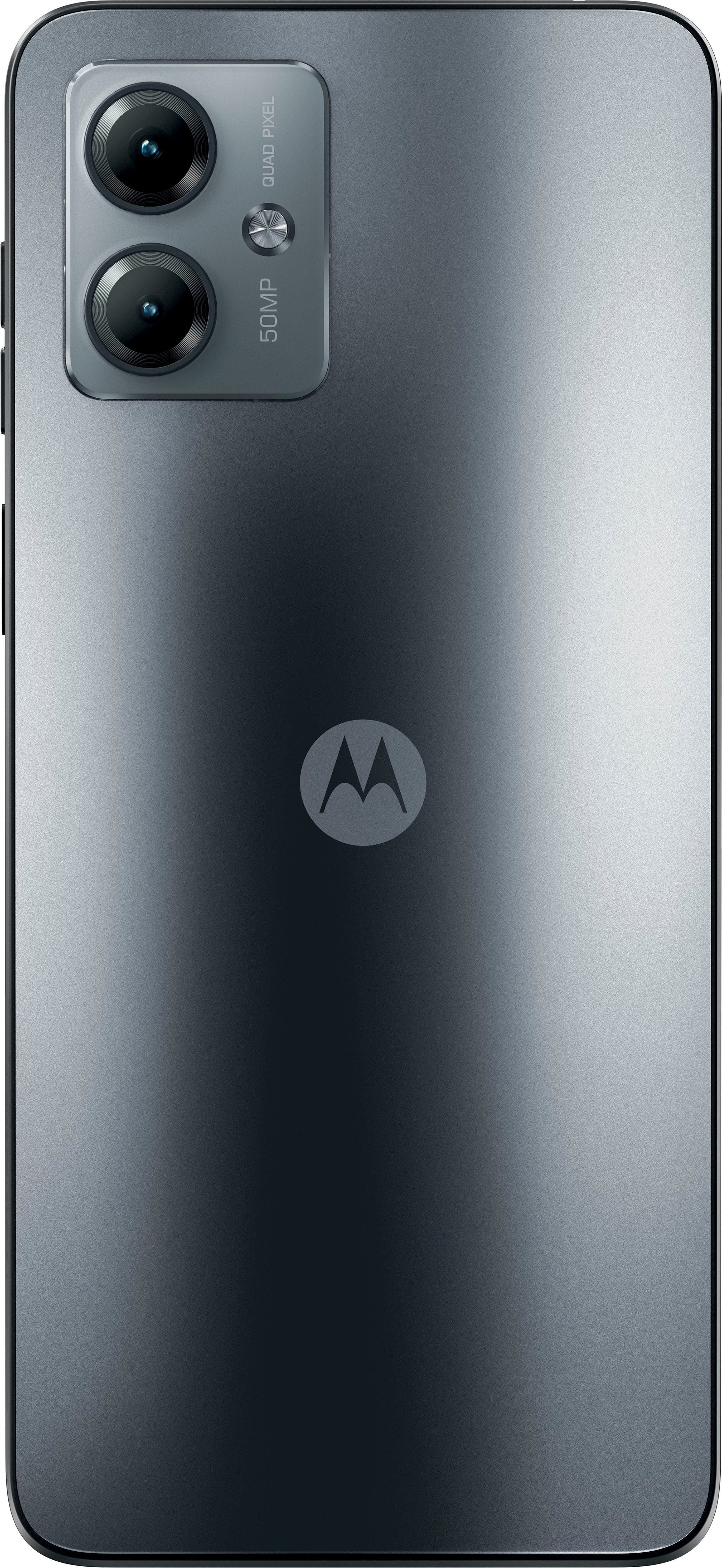 Motorola moto g14 GB MP Speicherplatz, Zoll, cm/6,5 Grey Steel 128 50 (16,51 Smartphone Kamera)