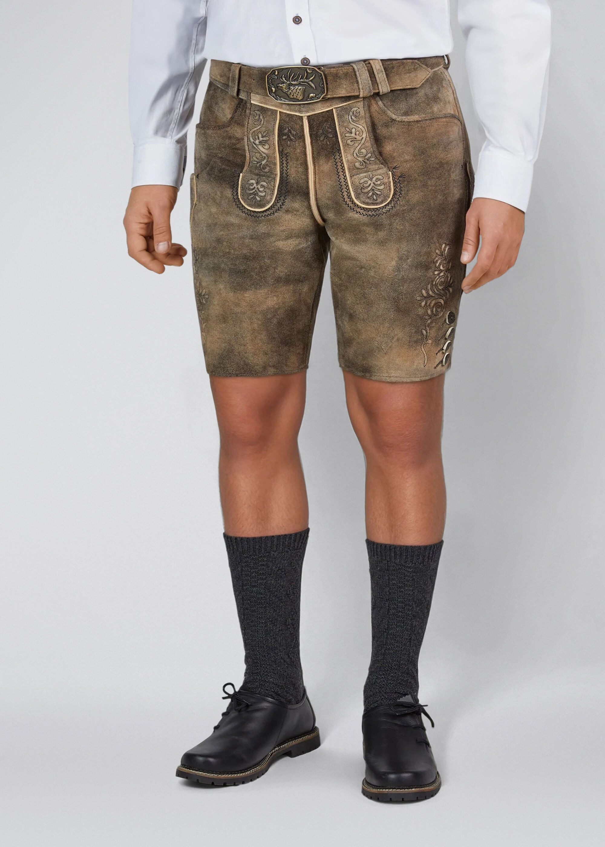 Spieth & Wensky 579 H Haferl Gerd Schnürschuh (2-tlg) im unifarbenen Design