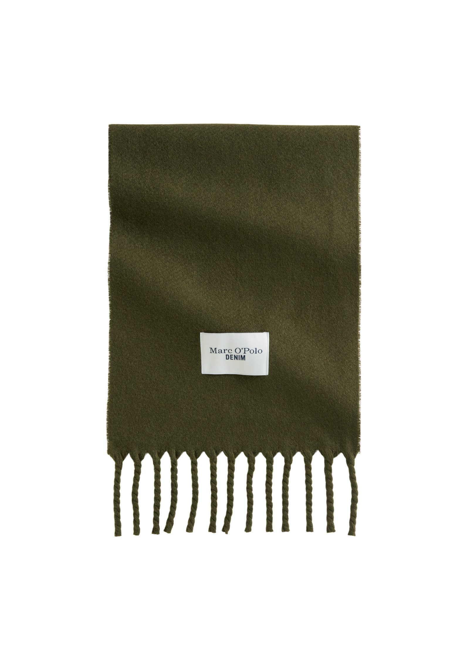 Marc O'Polo DENIM Wollschal mit langen Fransen