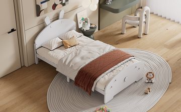 BlingBin Einzelbett Kinderbett (1-tlg., Bett in Hasenform), 90×200cm