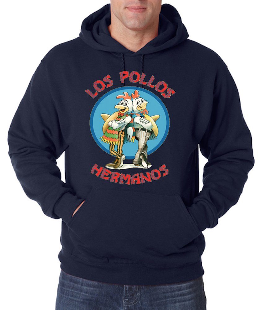Youth Designz Kapuzenpullover Los Pollos Hermanos Herren Hoodie Pullover mit trendigem Frontprint