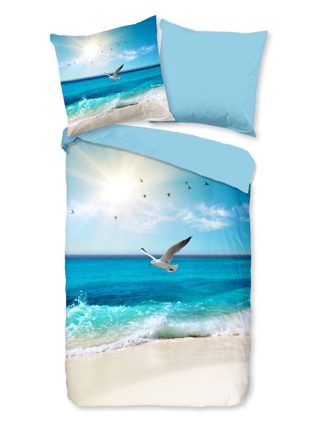 good morning Bettwäsche Renforcé Bettwäsche 200 X 200 cm + 2- 80 X 80 cm Se günstig online kaufen