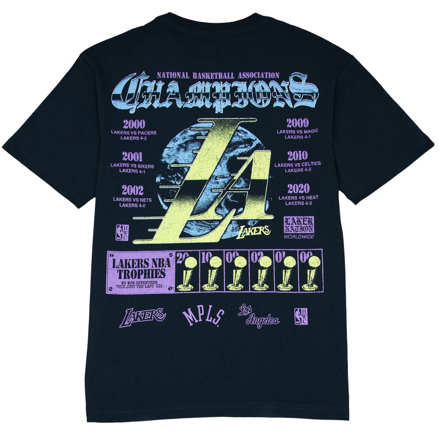 Mitchell & Ness Print-Shirt CHAMPS Los Angeles Lakers