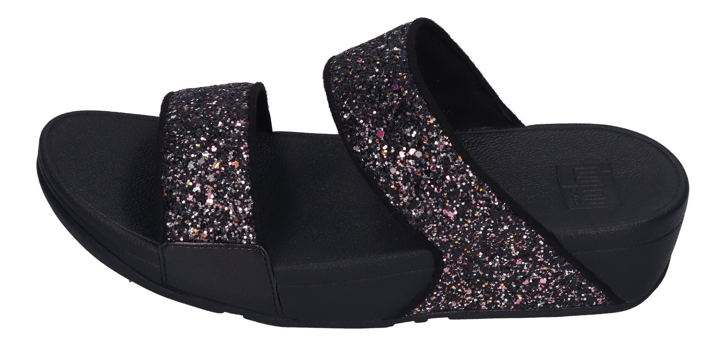 Fitflop LULU MULTI-TONAL GLITTER SLIDES Pantolette günstig online kaufen