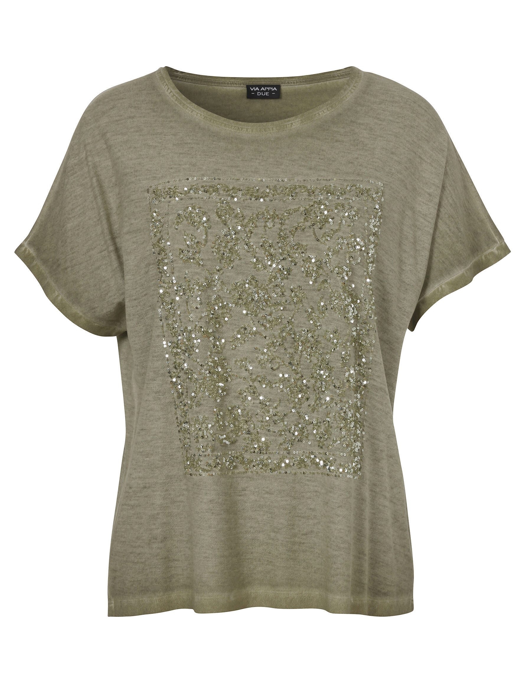 VIA APPIA DUE Rundhalsshirt (1-tlg) Große Größen