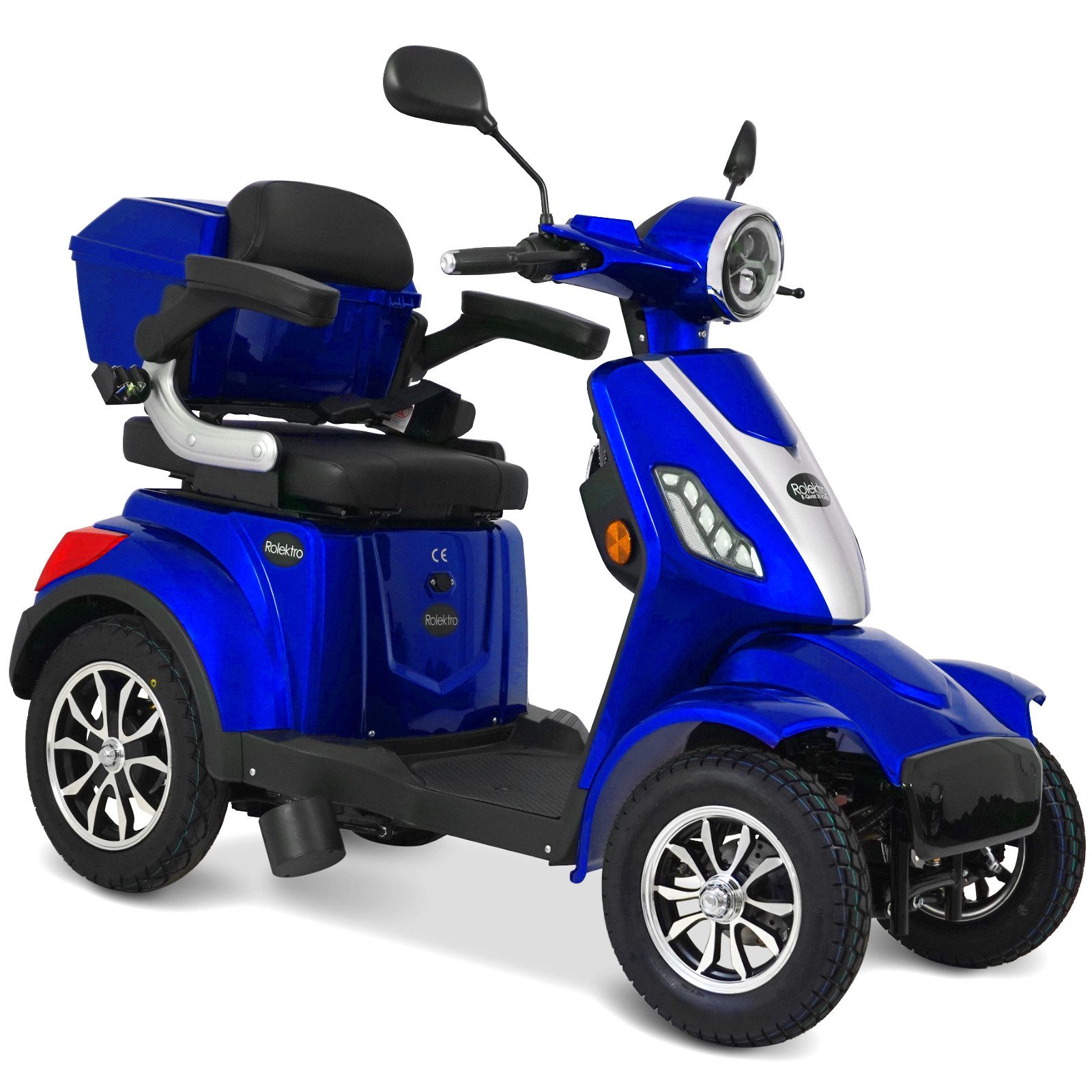 Rolektro Elektromobil Rolektro E-Quad 25 V.2-R31 Bleigel, 1400 W, 25 km/h