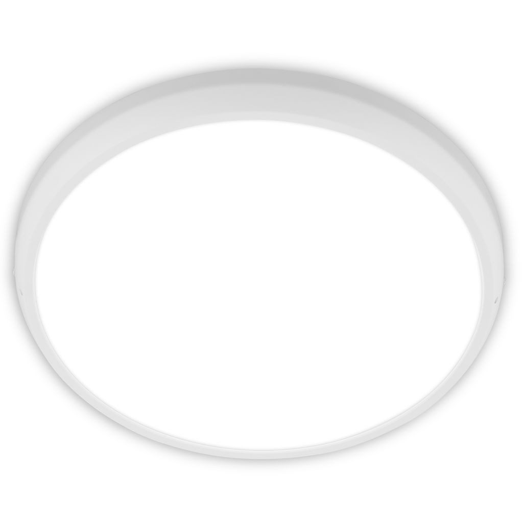Briloner Leuchten LED Deckenleuchte LED Deckenlampe IP44, LED fest integriert, 4000K - Neutralweiß, 37,5x4 cm, Badezimmer, Küche, Wohnzimmer, Schlafzimmer, Flur