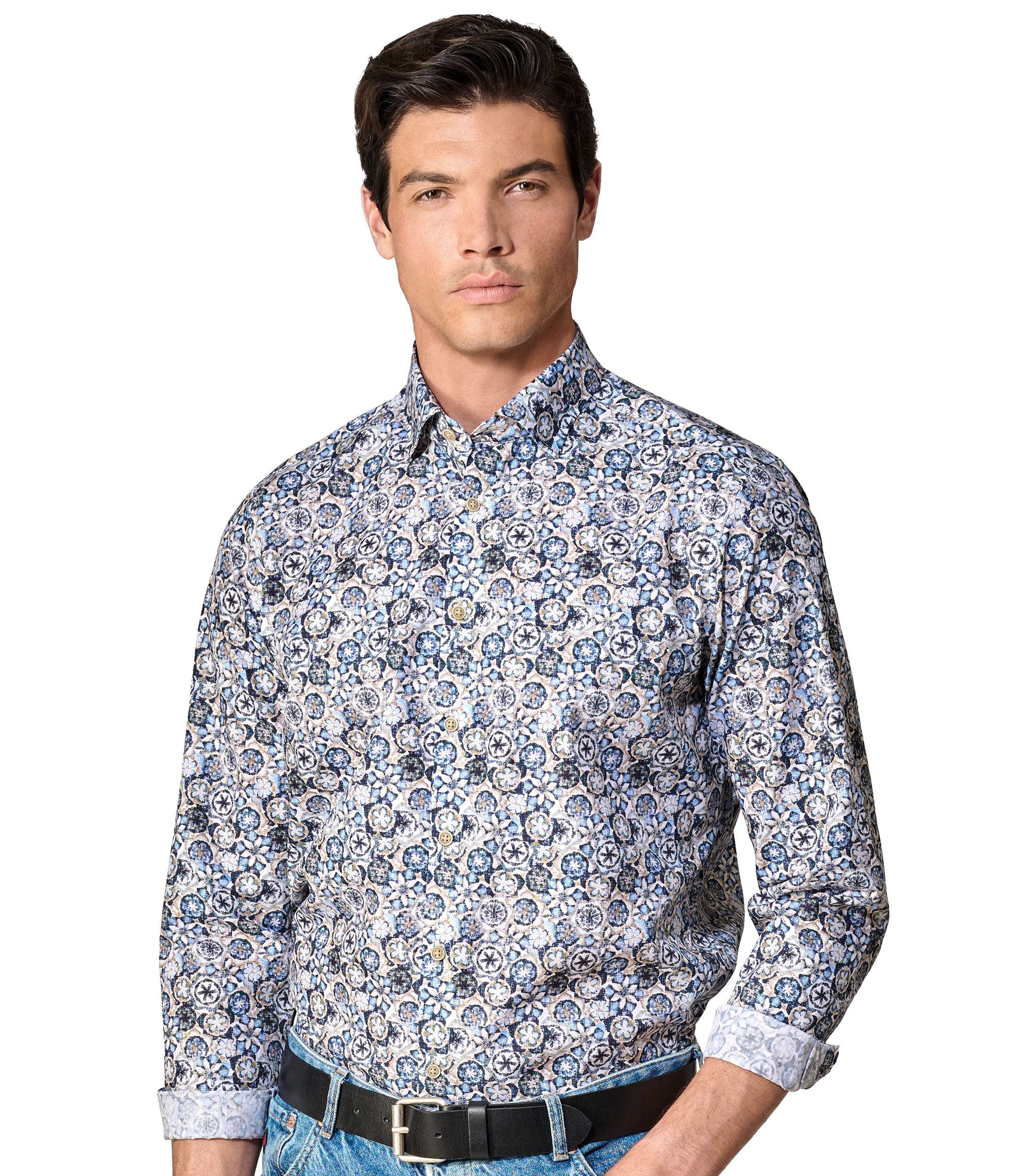 Businesshemd VENTI Businesshemd Print
