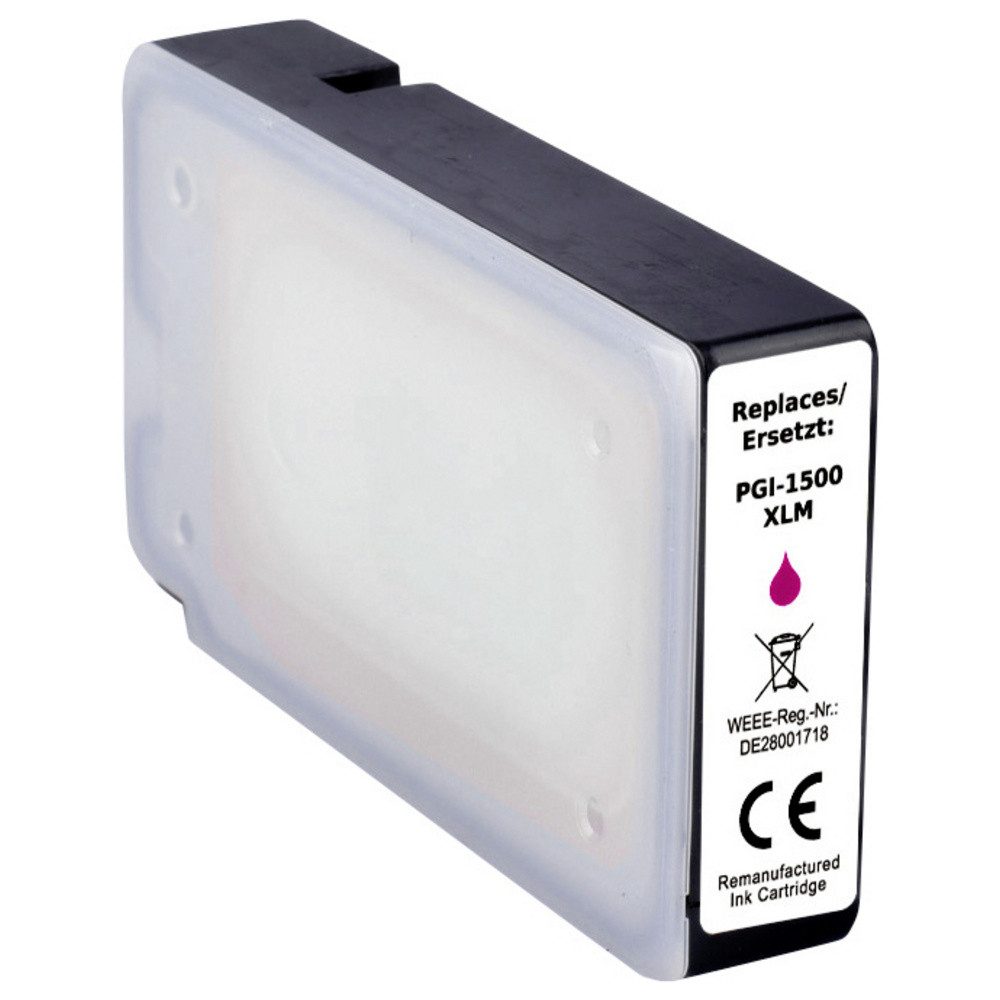 Renkforce Renkforce Druckerpatrone ersetzt Canon PGI-1500M XL Kompatibel Magent Tintenpatrone