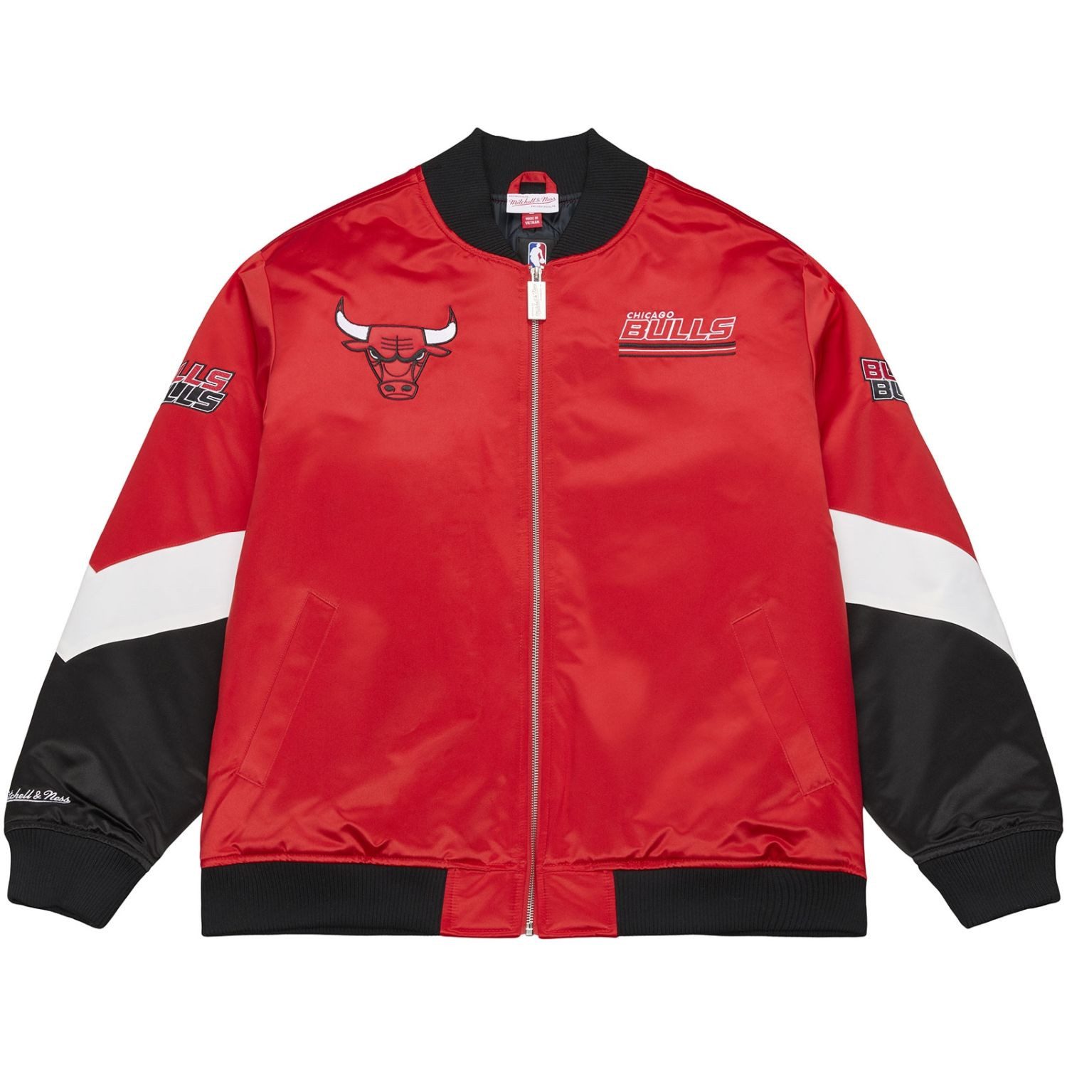 Mitchell & Ness Collegejacke Midweight Satin Chicago Bulls