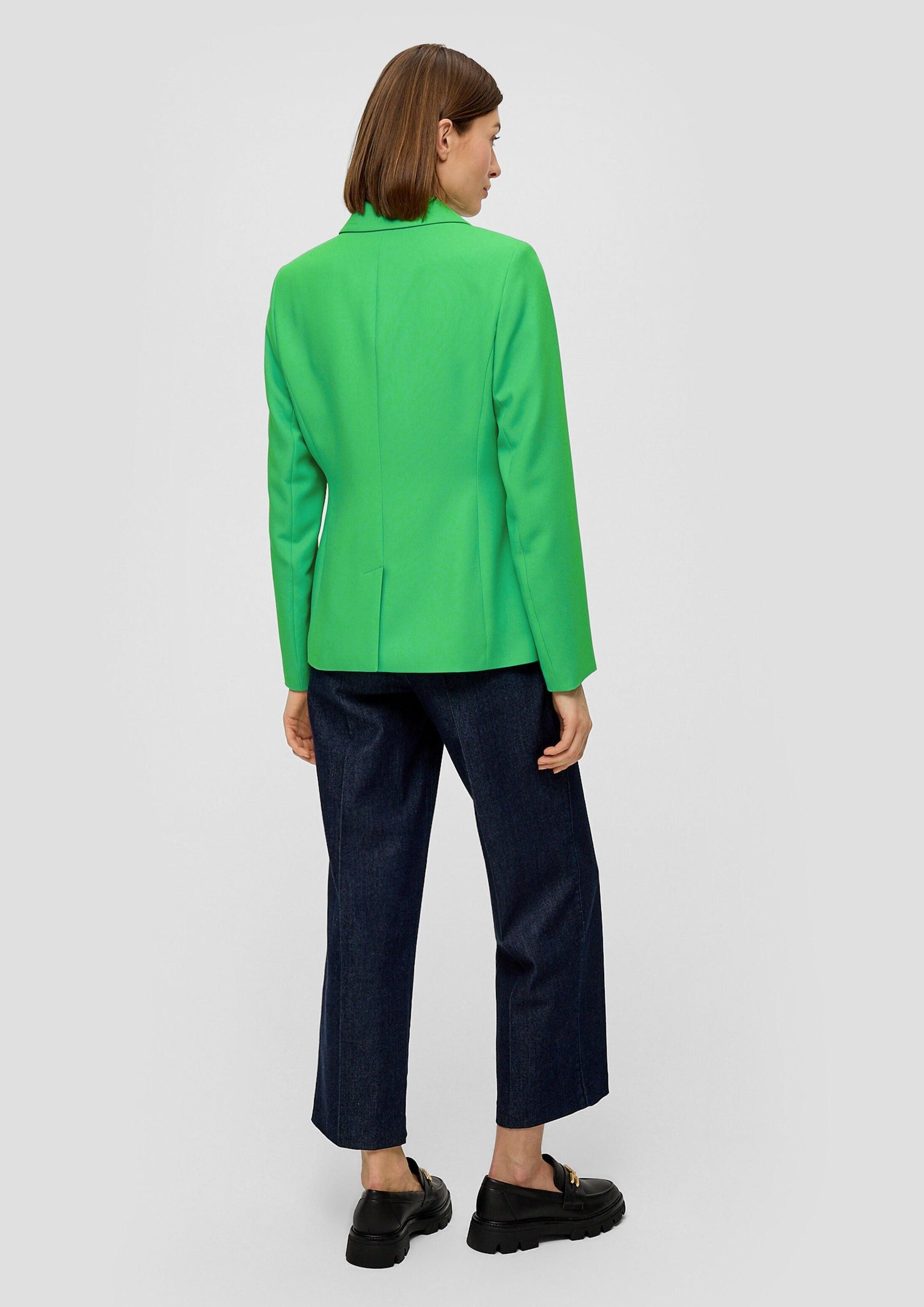 s.Oliver Jackenblazer Indoor-Blazer Blazer aus Viskosemix