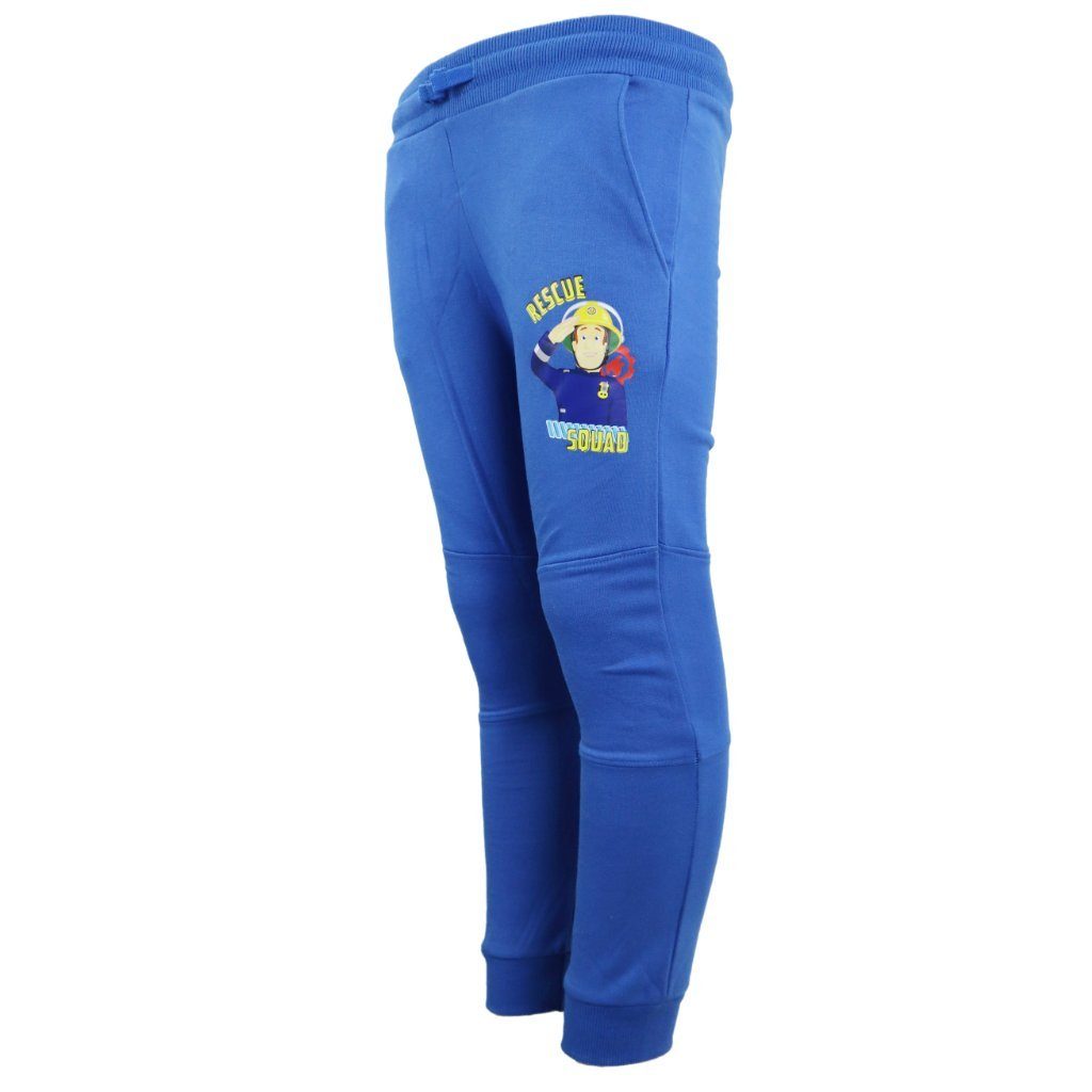 Fireman Sam Jogginghose Feuerwehrmann Sam Jungen Kinder Jogginghose Sporthose Gr. 98 bis 128