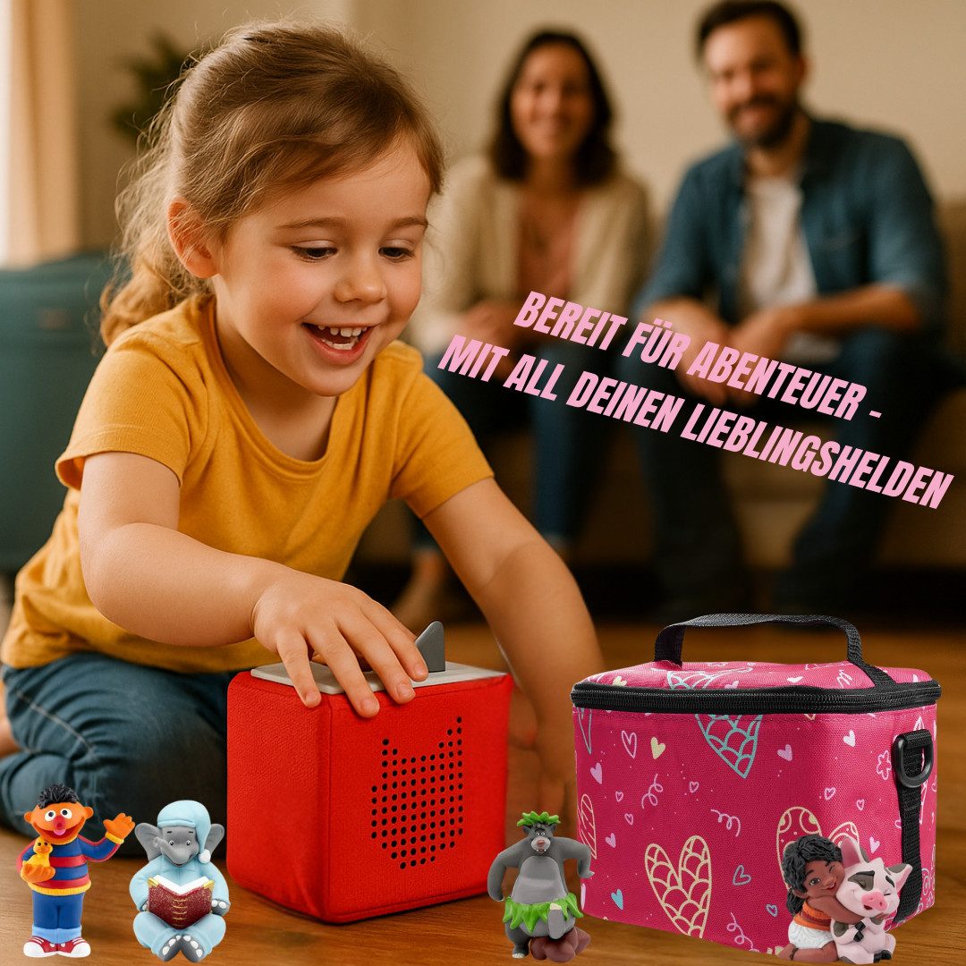 caseroxx Lernspielzeug Toniebox / Tigerbox Transporttasche für Musikbox Ton günstig online kaufen