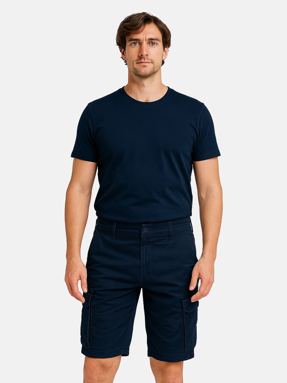 Egomaxx Cargoshorts Bermuda Mit Gürtelschlaufen und günstig online kaufen