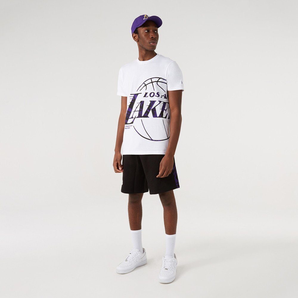 Herren Shirts New Era Print-Shirt SLICK INFILL NBA Los Angeles Lakers