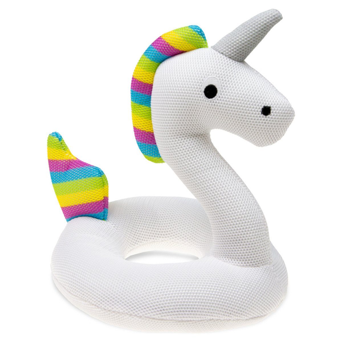 Wasserspielzeug Kühlspielzeug Einhorn weiß