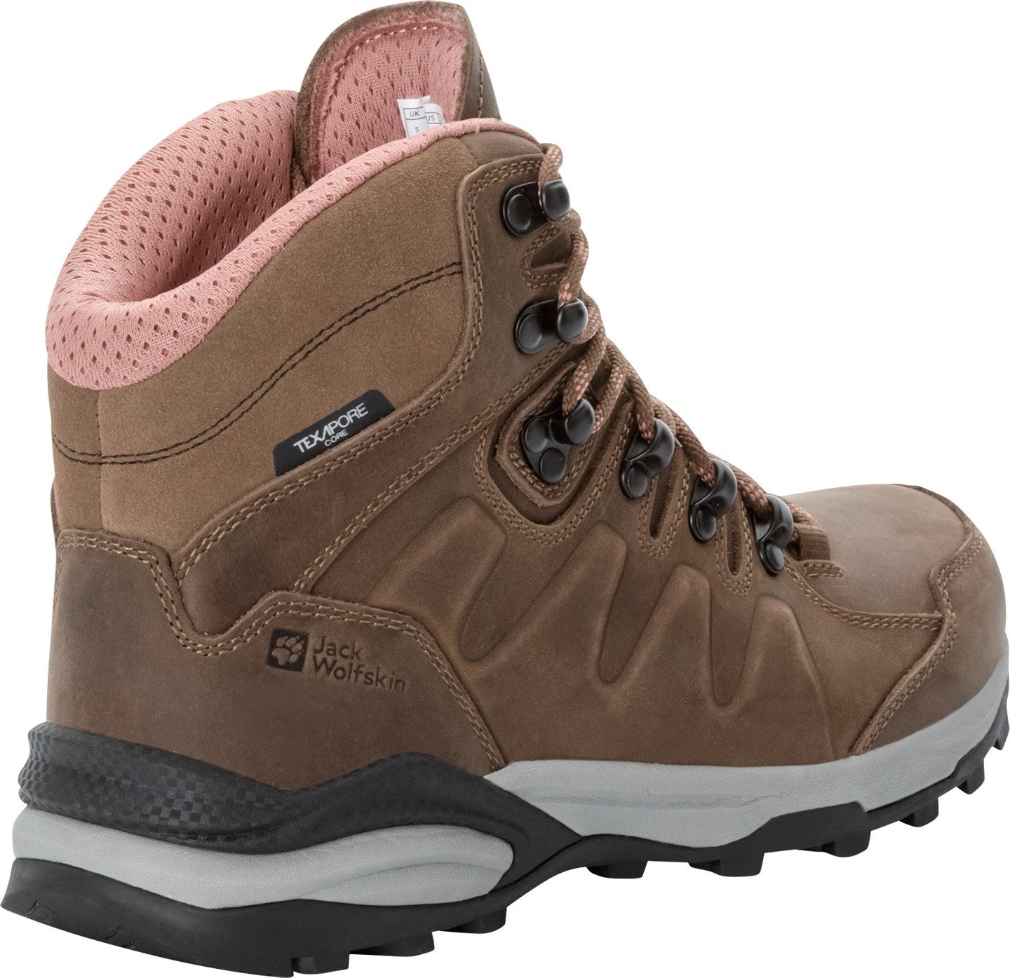 Jack Wolfskin REFUGIO PRIME TEXAPORE MID W Trekkingschuh – Bild 4 von 5