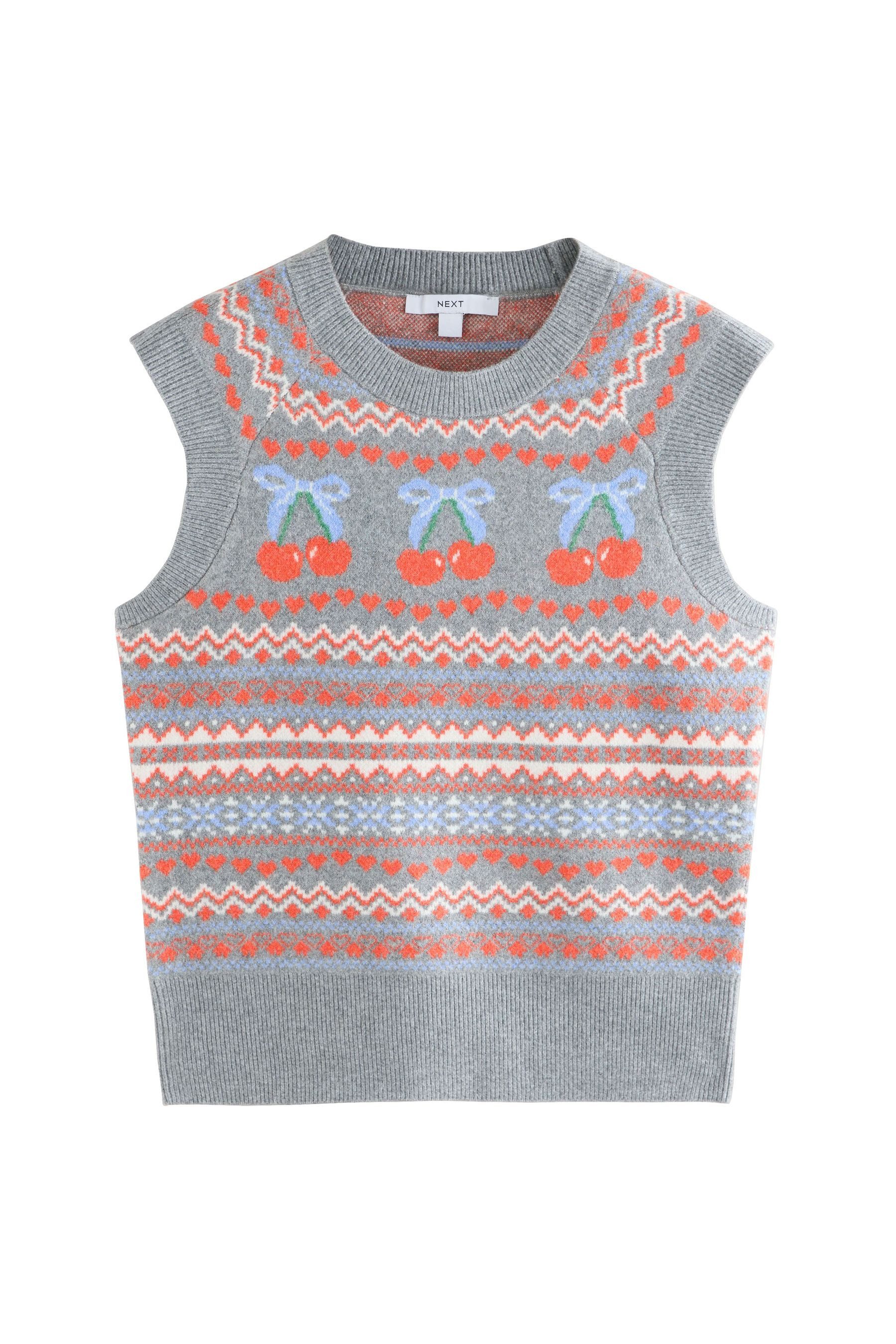 Next Rundhalspullover Superweiches, gestricktes Rundhals-Tanktop (1-tlg) günstig online kaufen